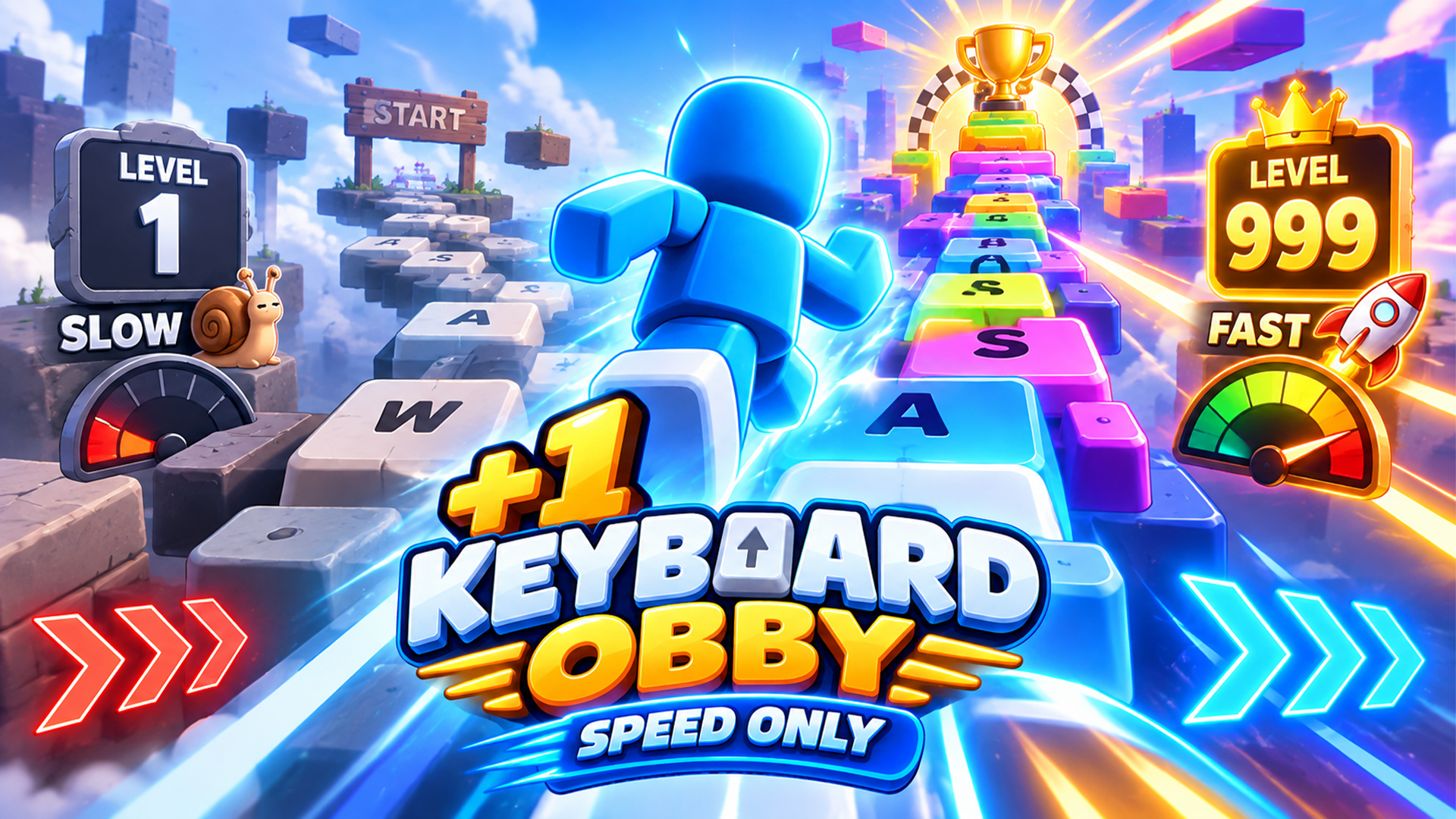 +1 keyboard obby speed only