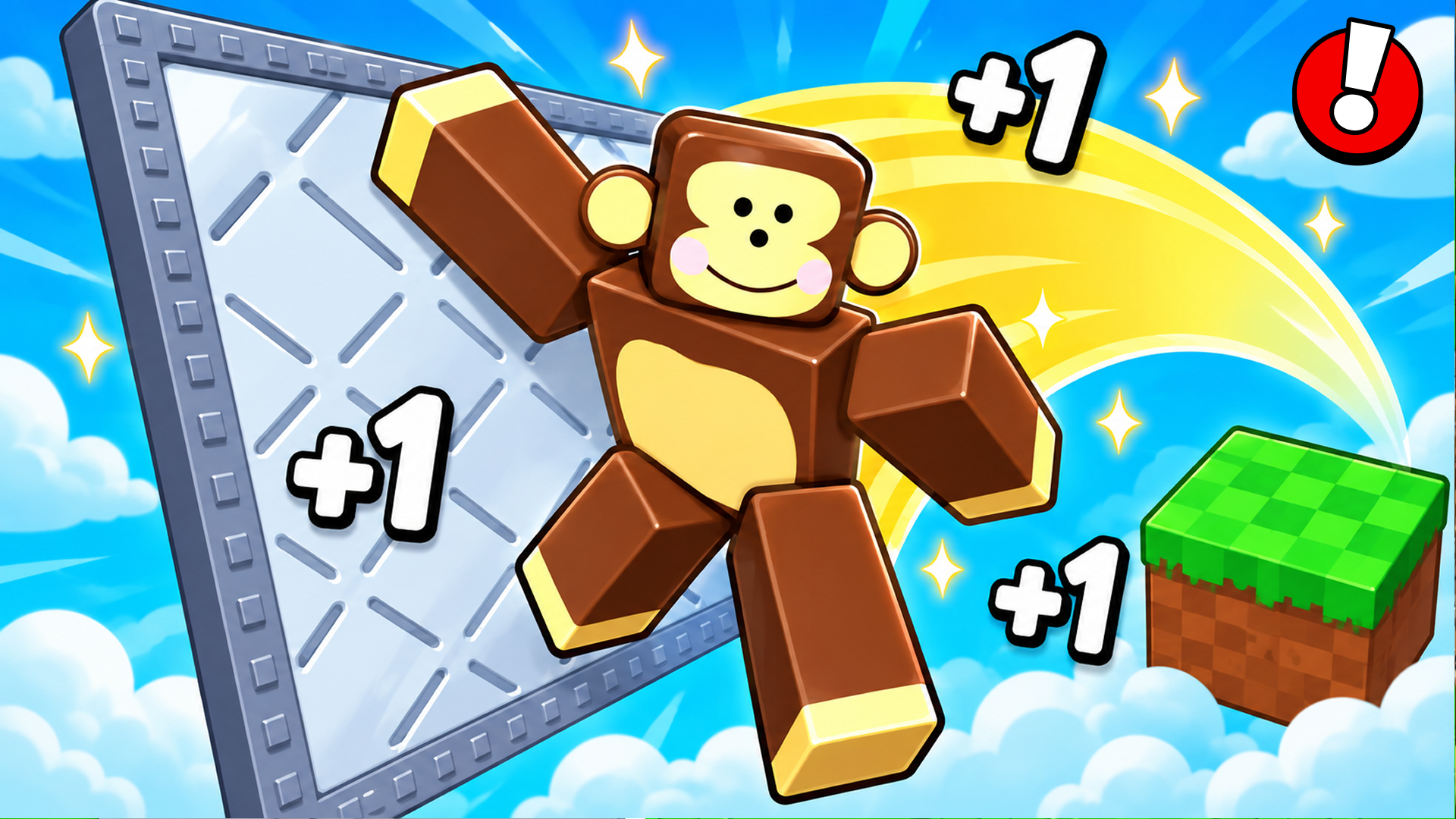 +1 Monkey Escape Speed: Obby Mode