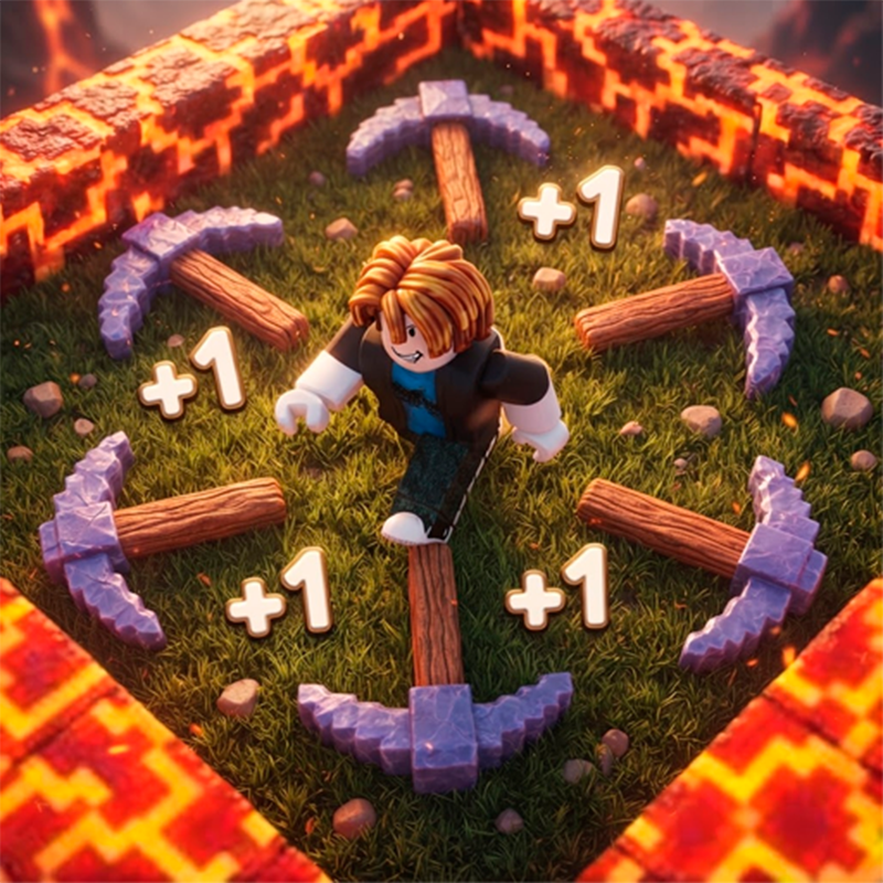 +1 Pickaxe: Break Blocks 3D