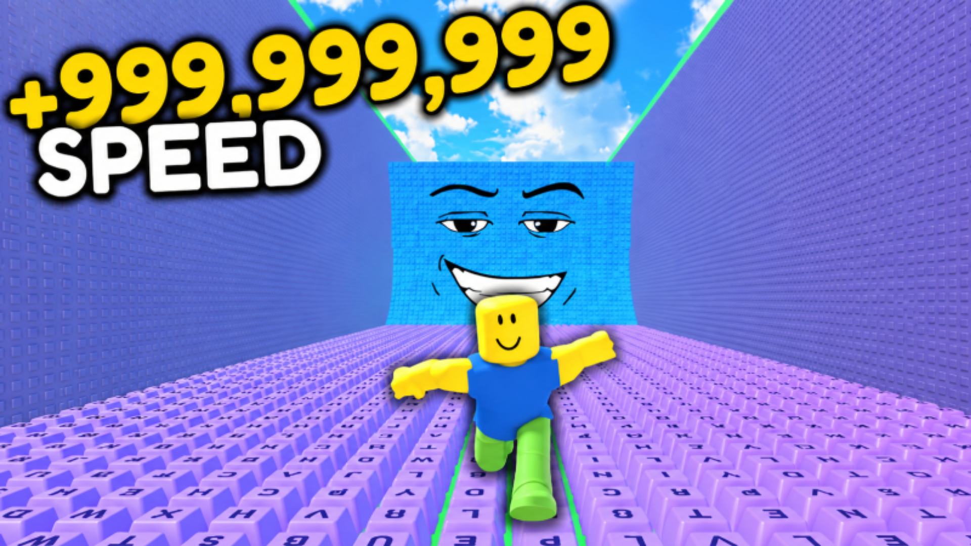 +1 Speed Keyboard Escape: Obby