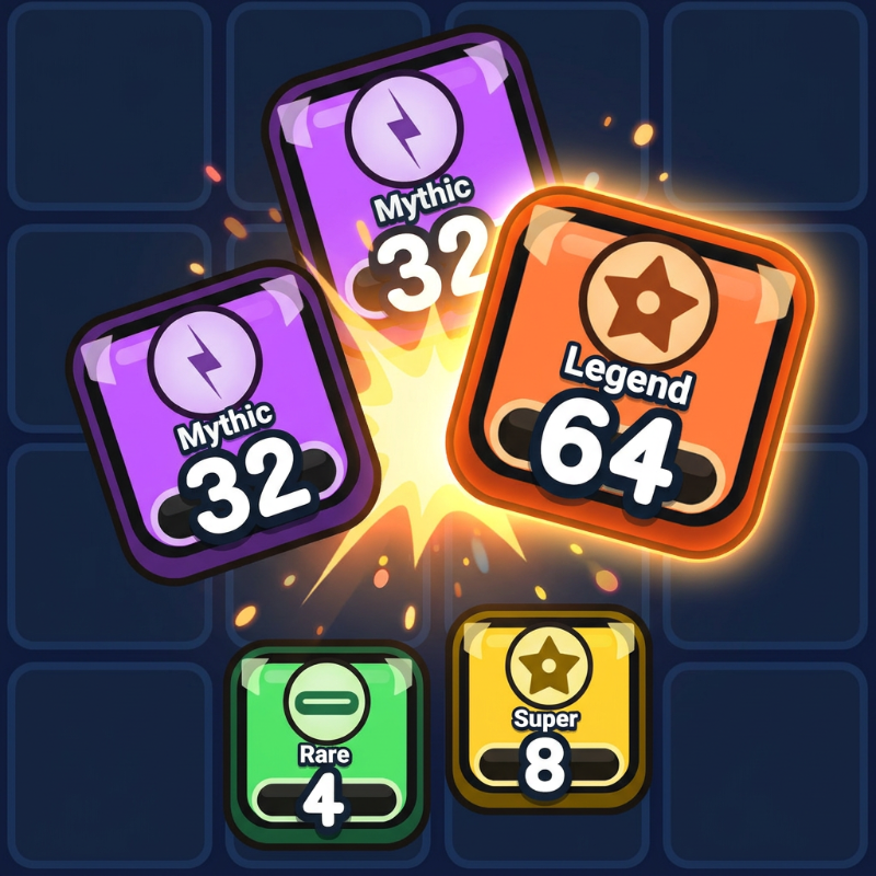 2048 Drop Merge