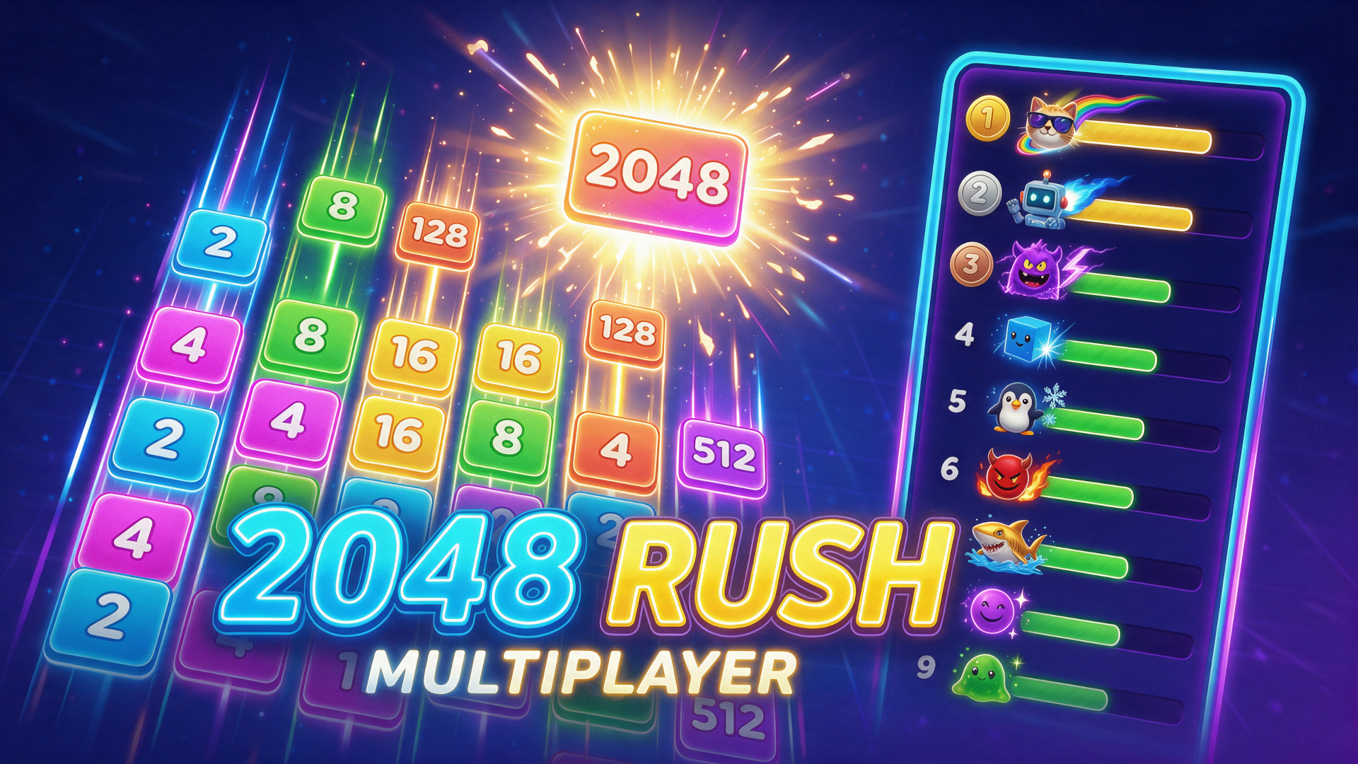 2048 Rush - Multiplayer