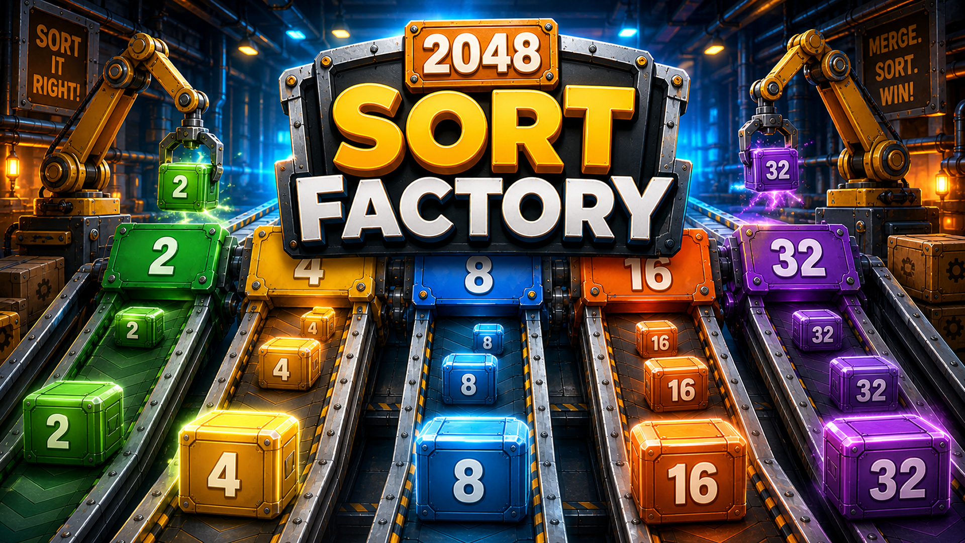 2048 Sort Factory