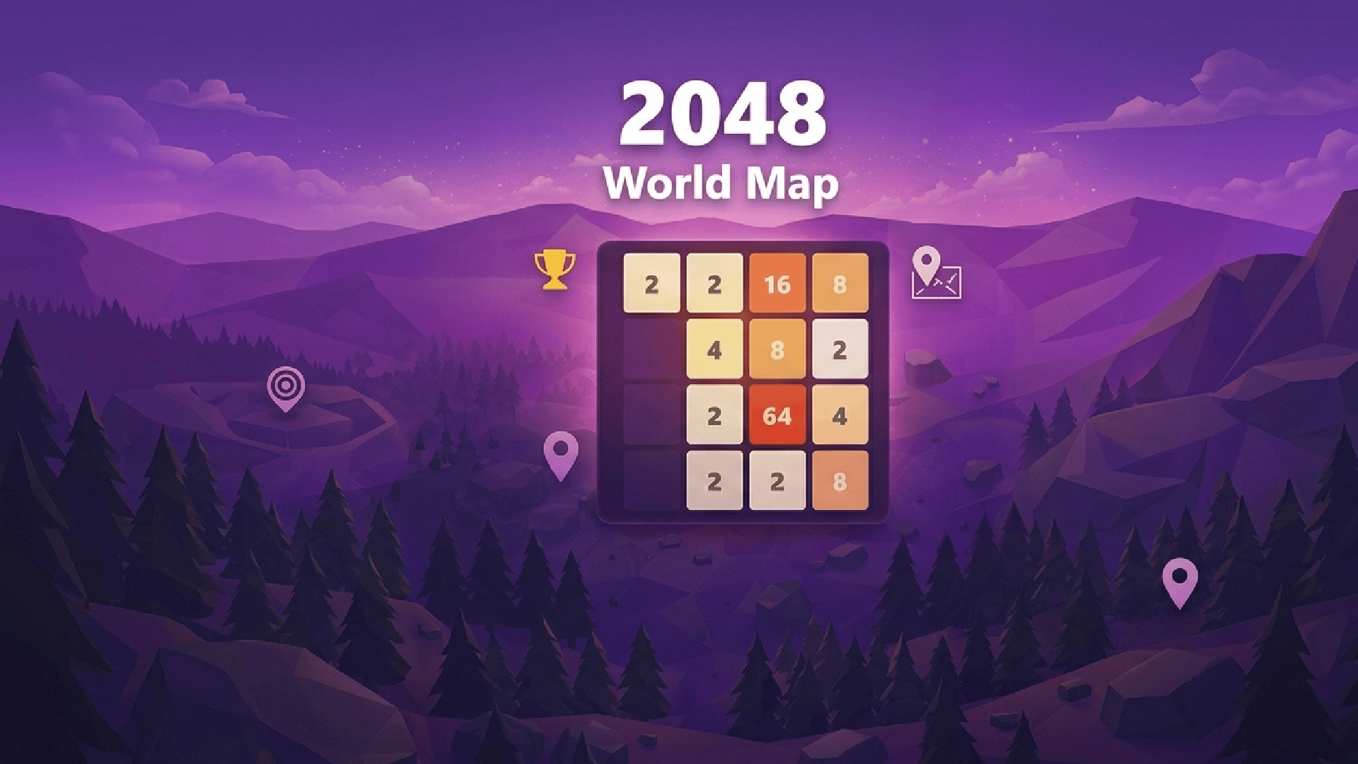 Copertina di 2048 World Map
