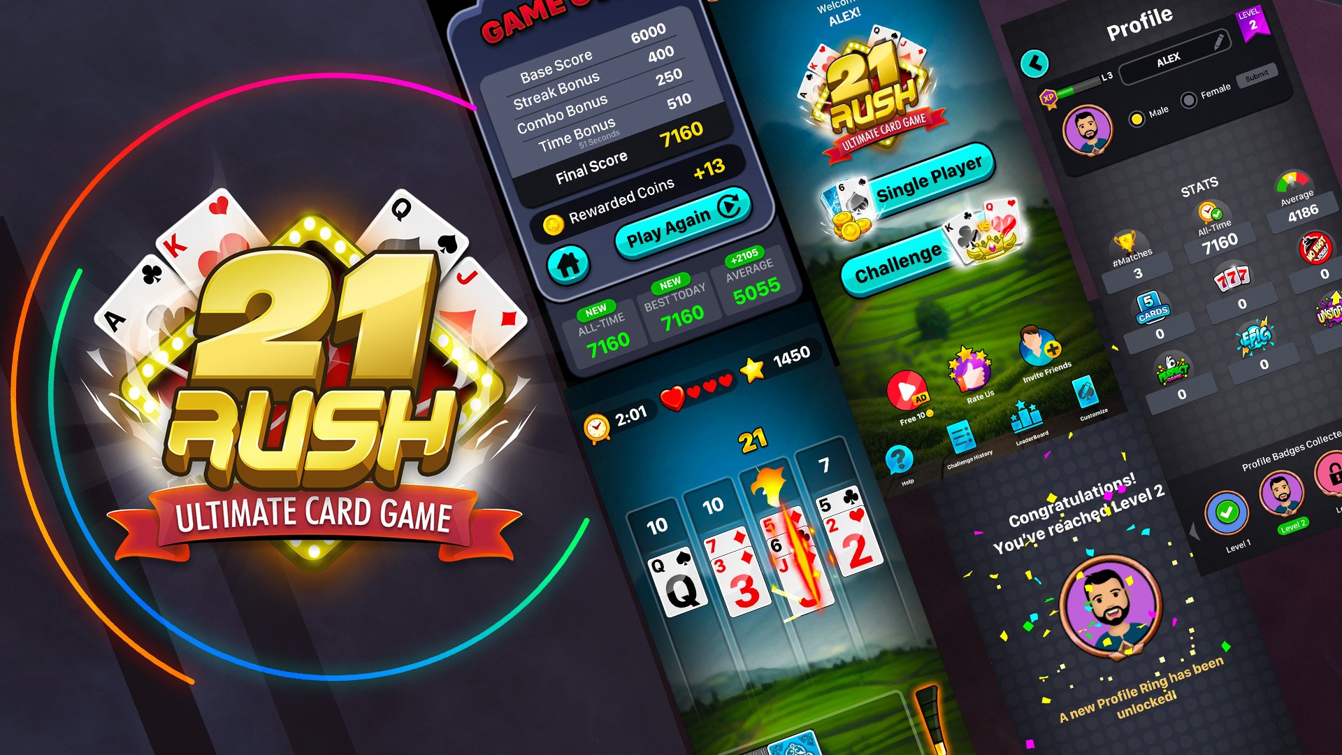 21 Rush - Ultimate Card Game
