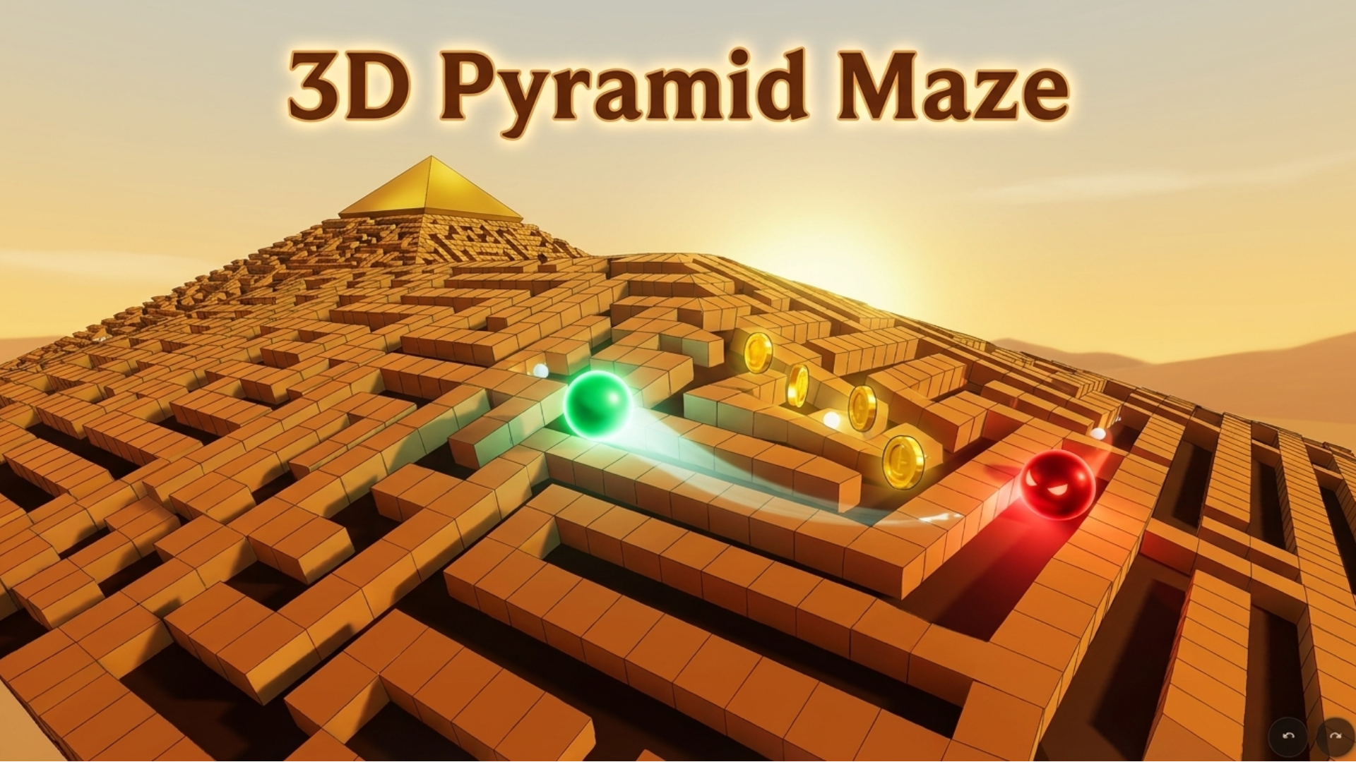 3D Pyramid Maze