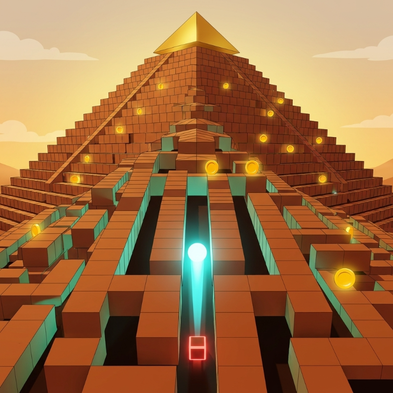 3D Pyramid Maze