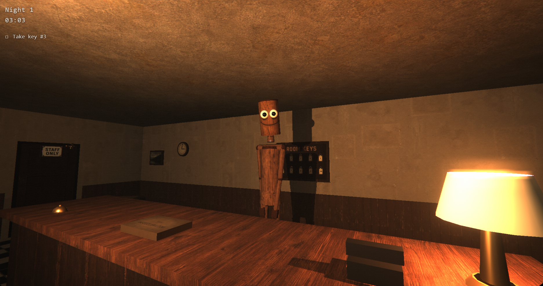 5 Nights at Tung Tung Hotel - Horror 3D screenshot 2