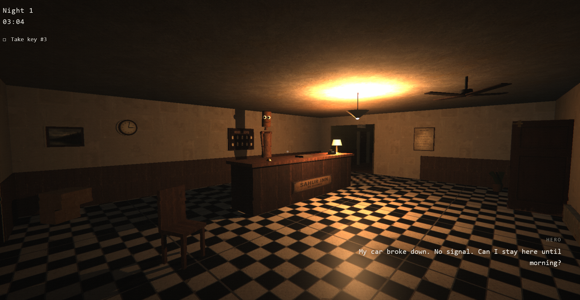 5 Nights at Tung Tung Hotel - Horror 3D screenshot 3