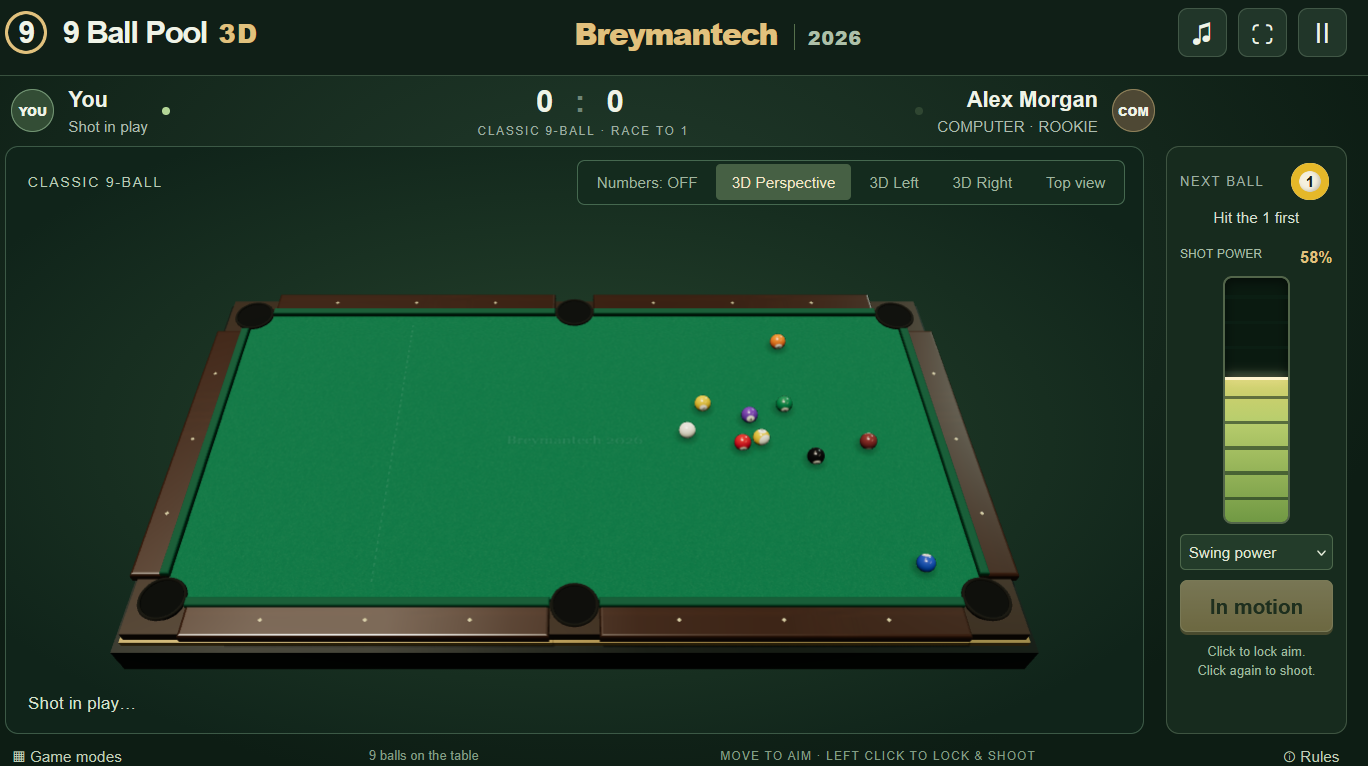 9 Ball Pool 3D screenshot 2