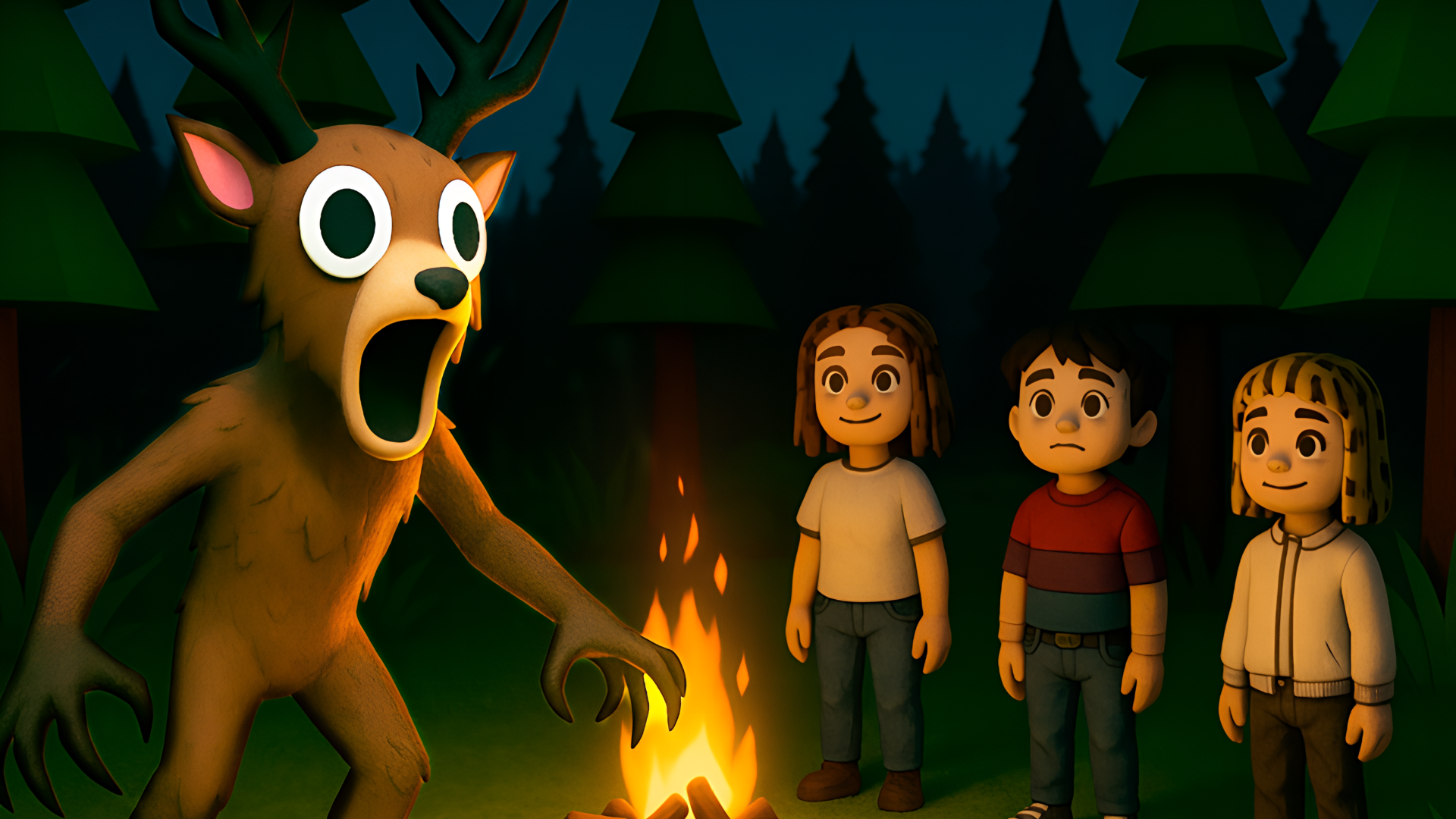 99 Nights in the Forest. Horror Multiplayer cover