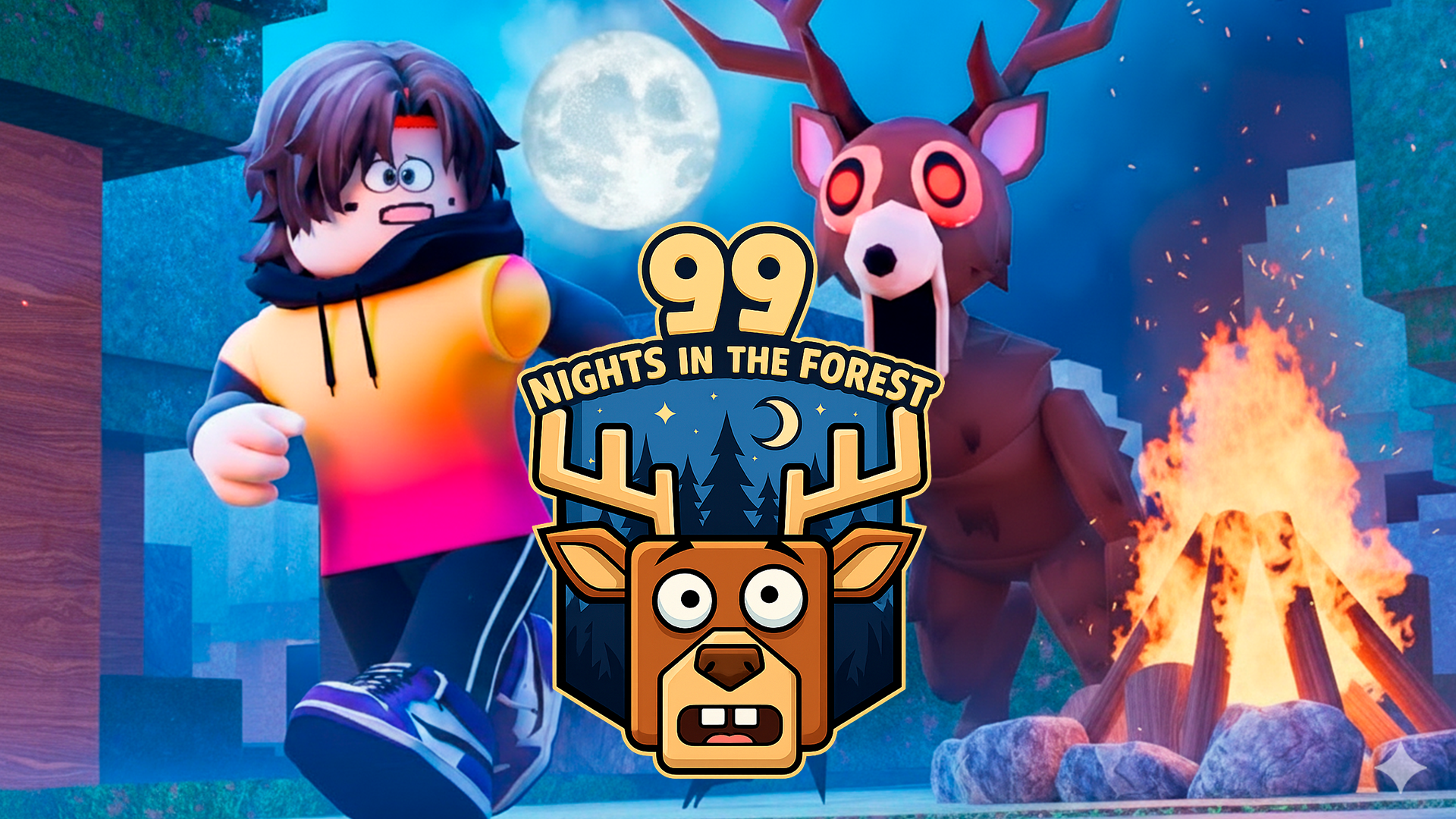 99 Nights In The Forest cover art
