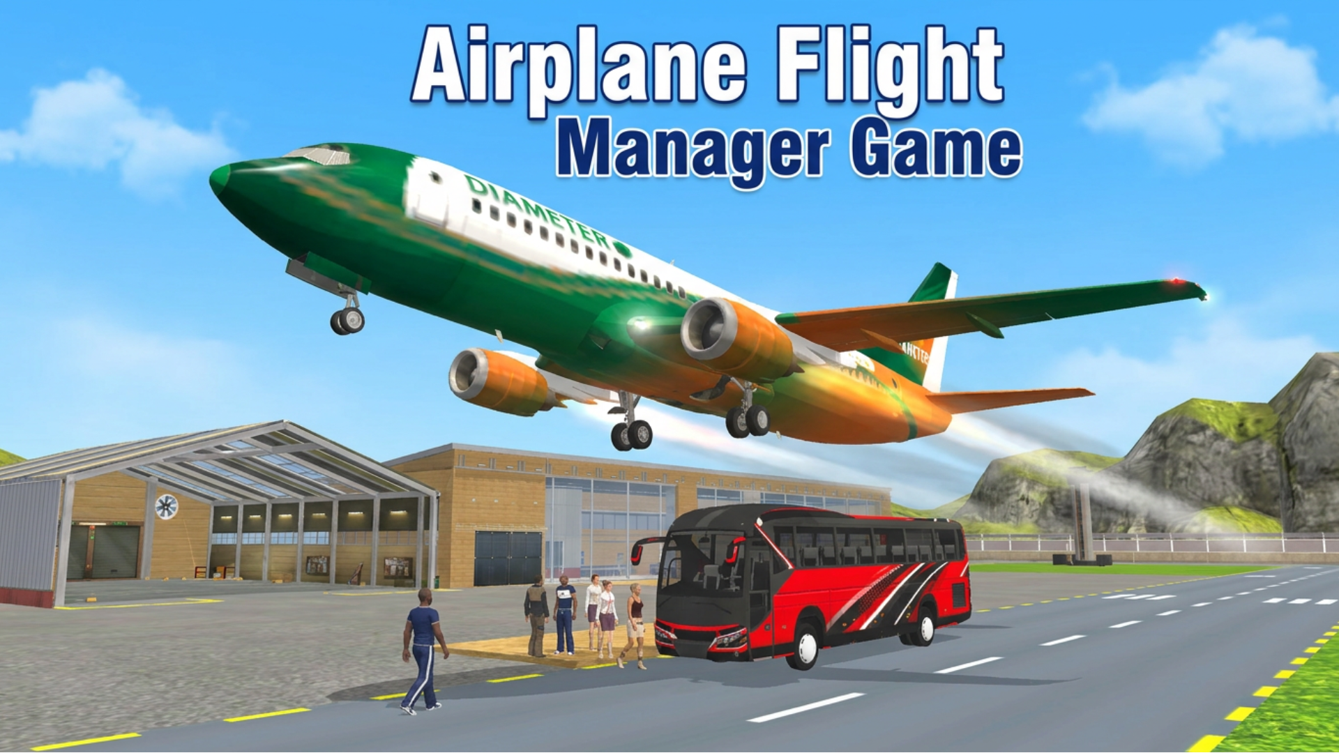 Airplane Flight Manager Game