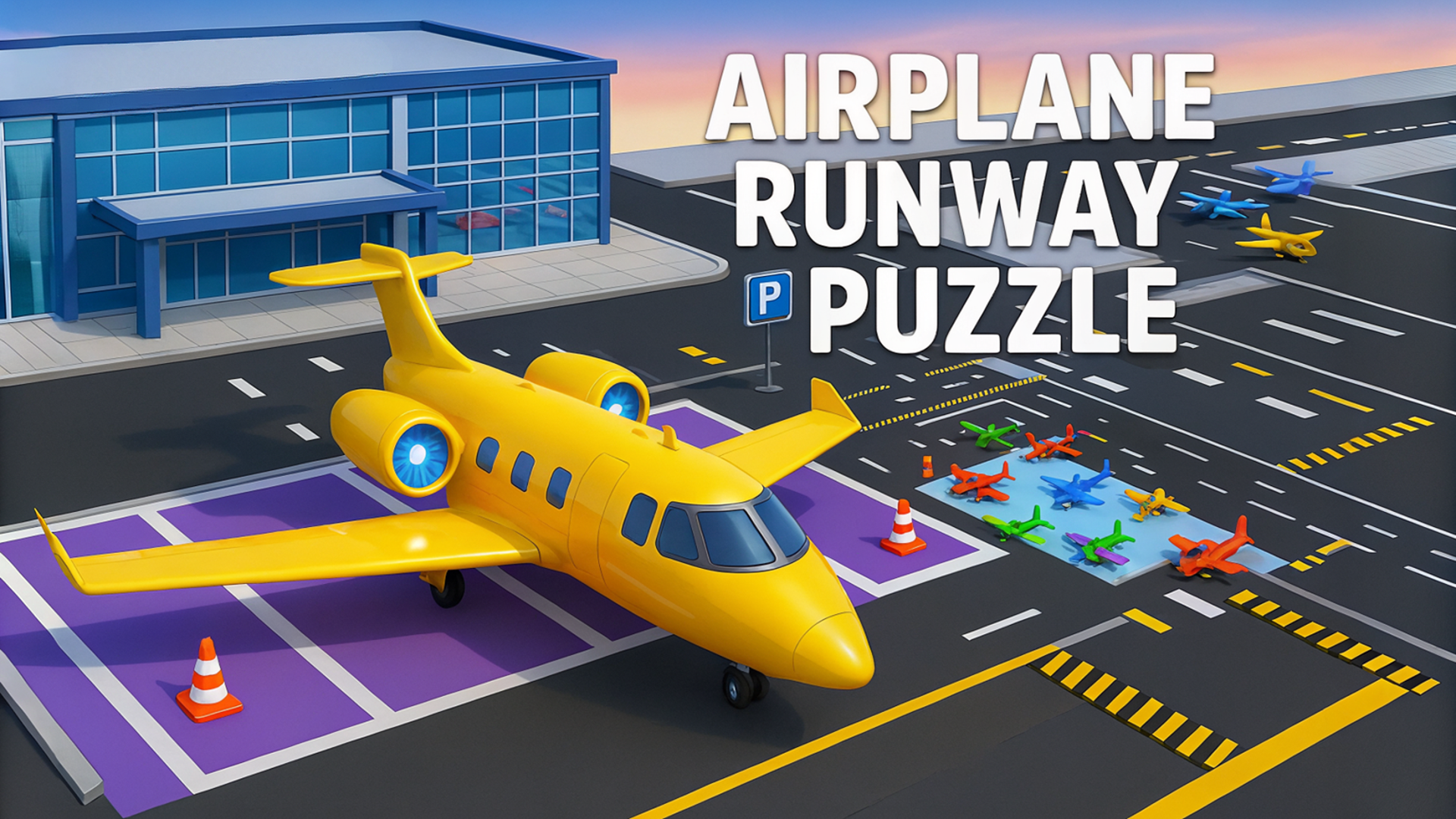 Airplane Runway Puzzle