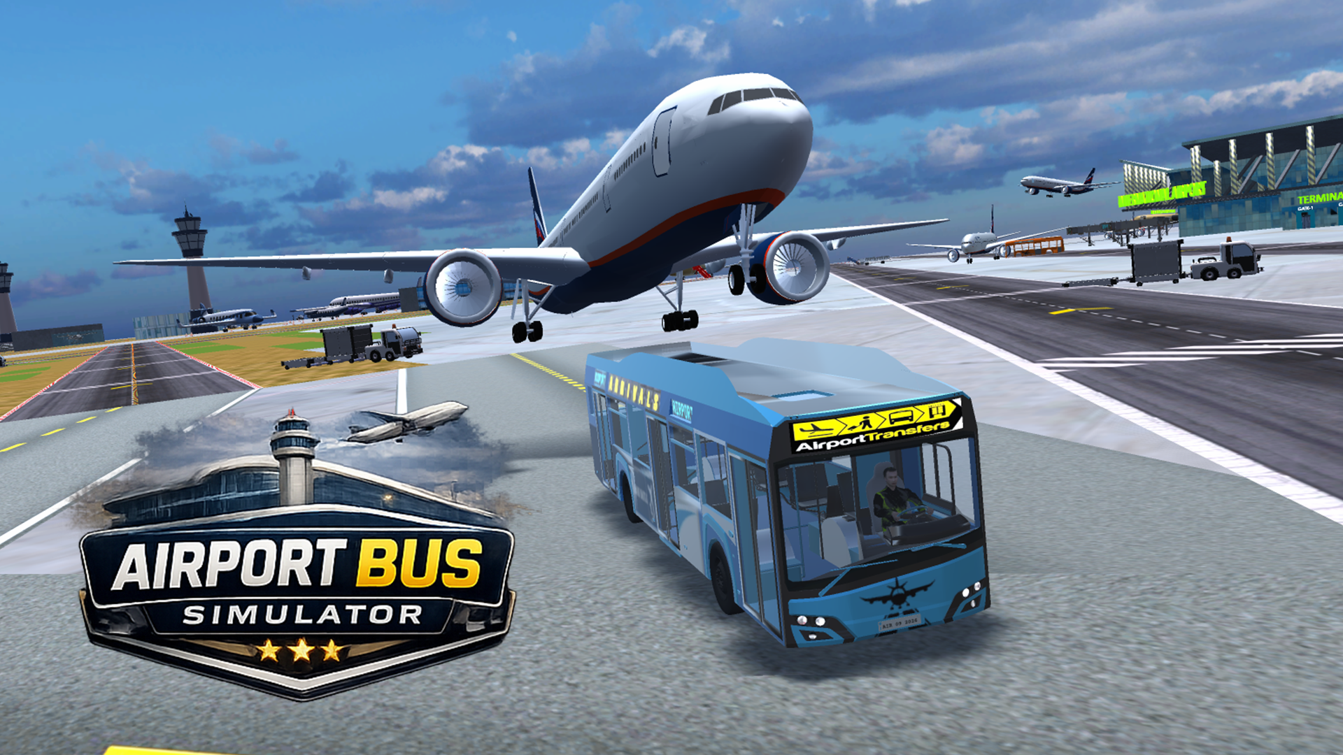 Copertina di Airport Bus Simulator
