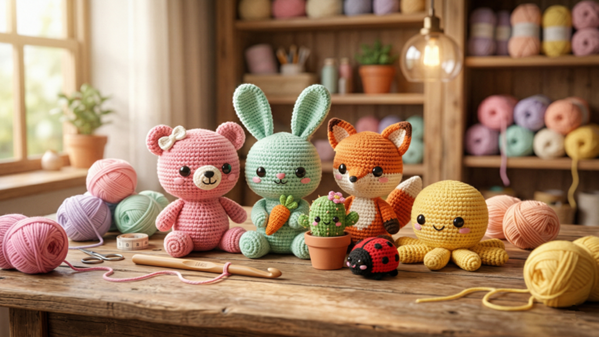 Amigurumi: Cozy Stitches game artwork