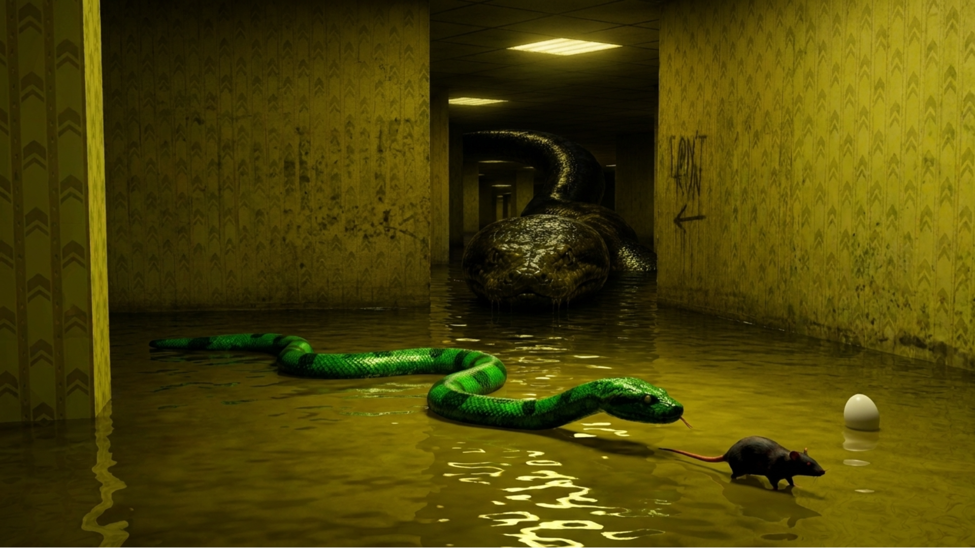 Anaconda at the Backrooms 2