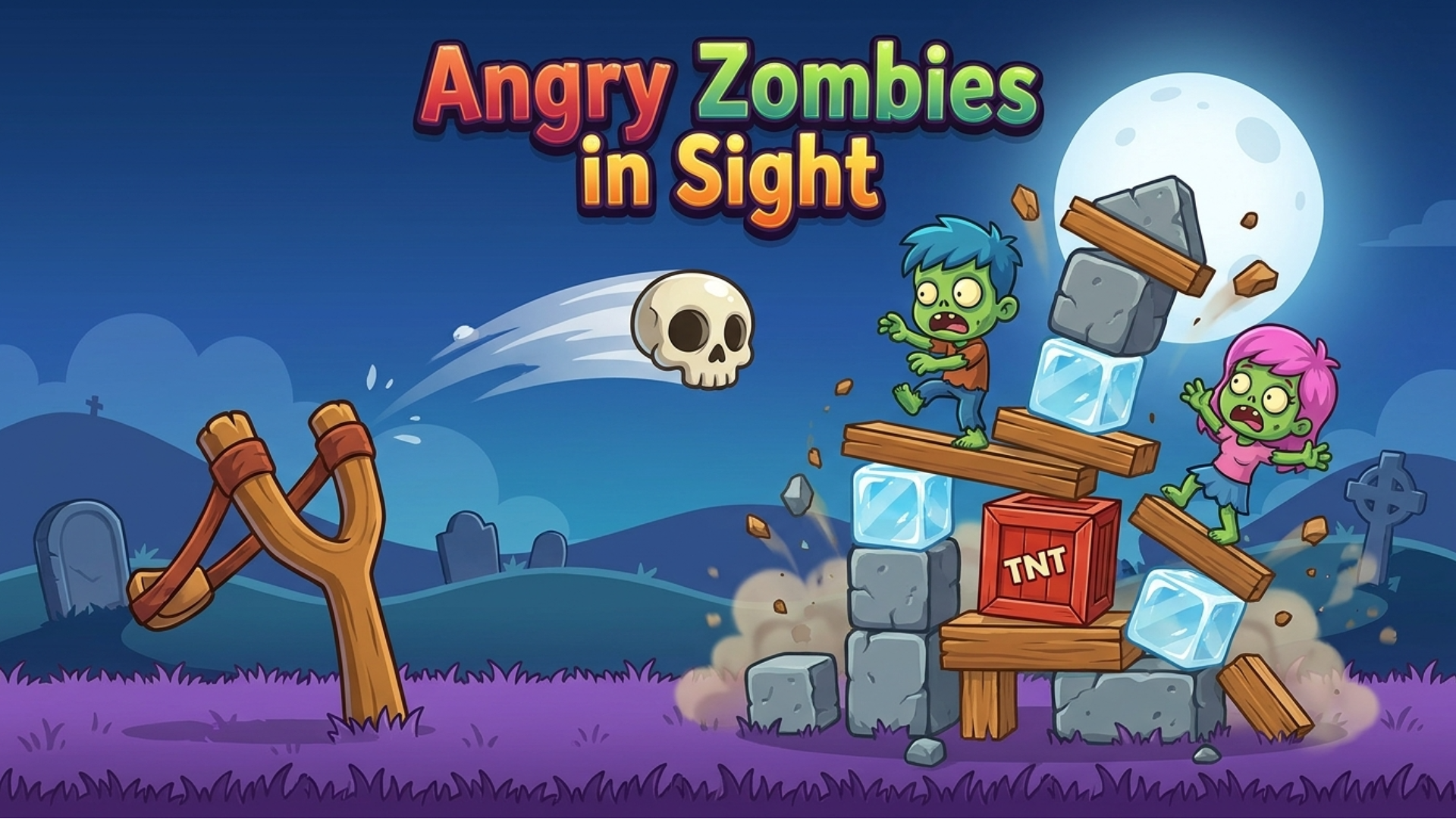 Angry Zombies in Sight