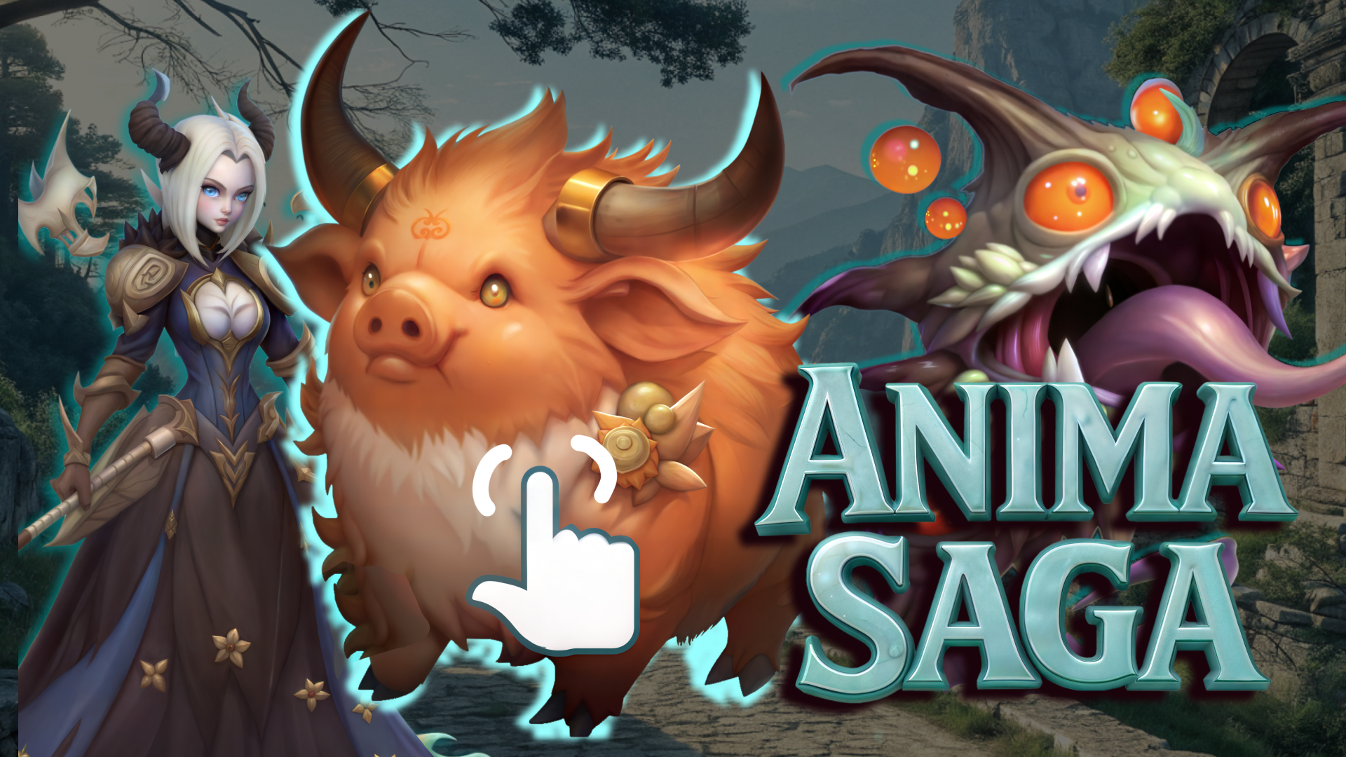 Visuel de Anima Saga - Clicker RPG