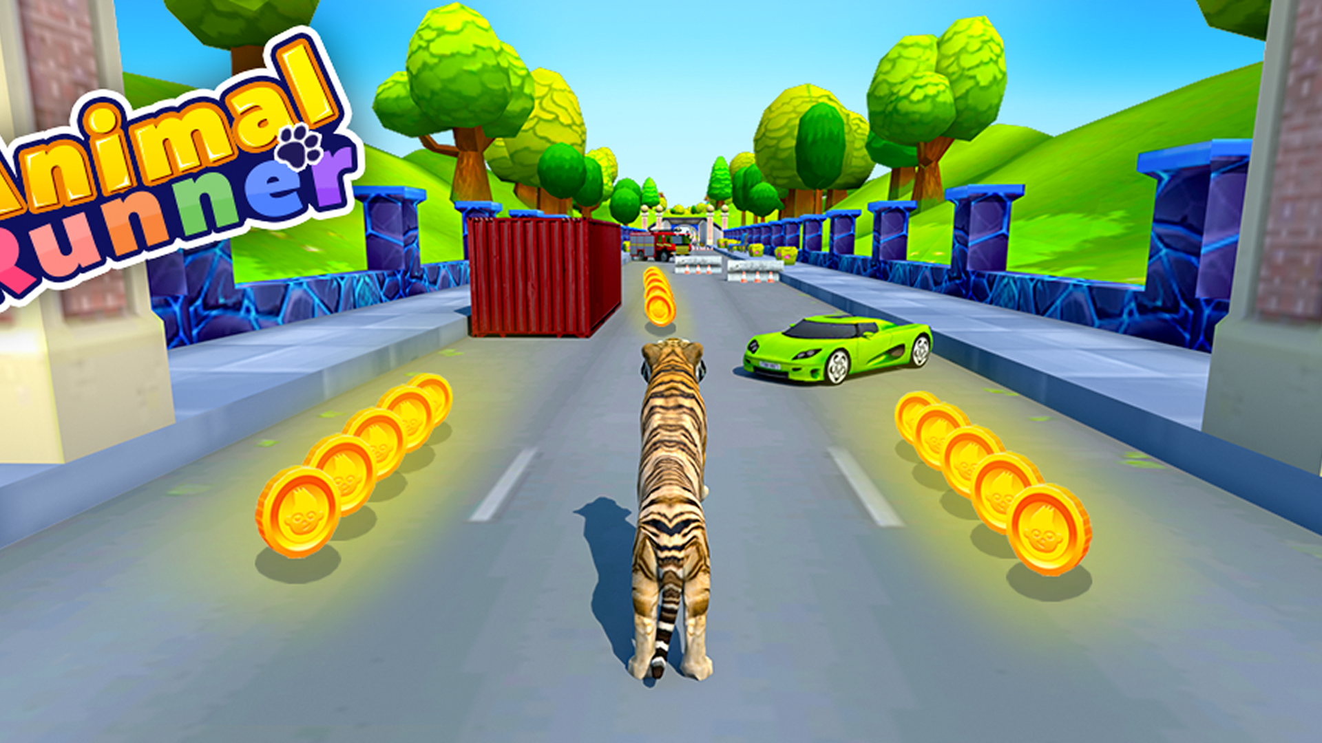 Animal Runner Safari Game