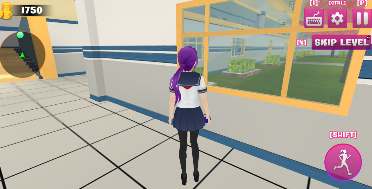 Anime Girl High School Simulator screenshot 1