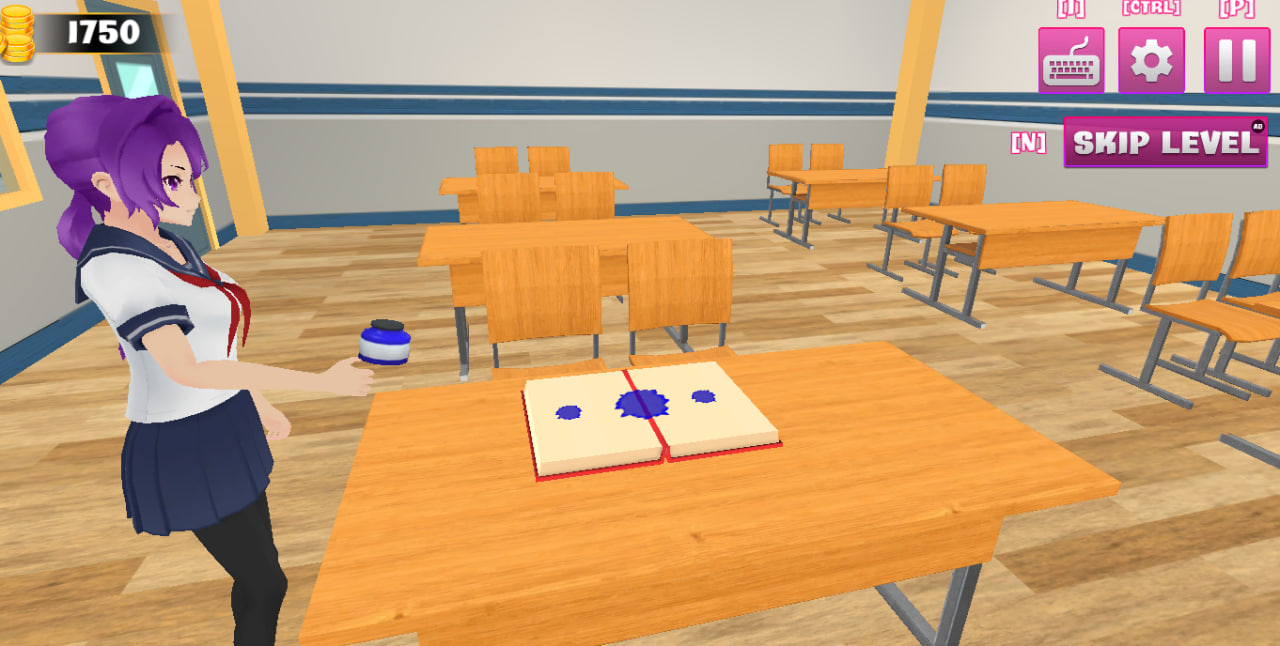 Anime Girl High School Simulator screenshot 2