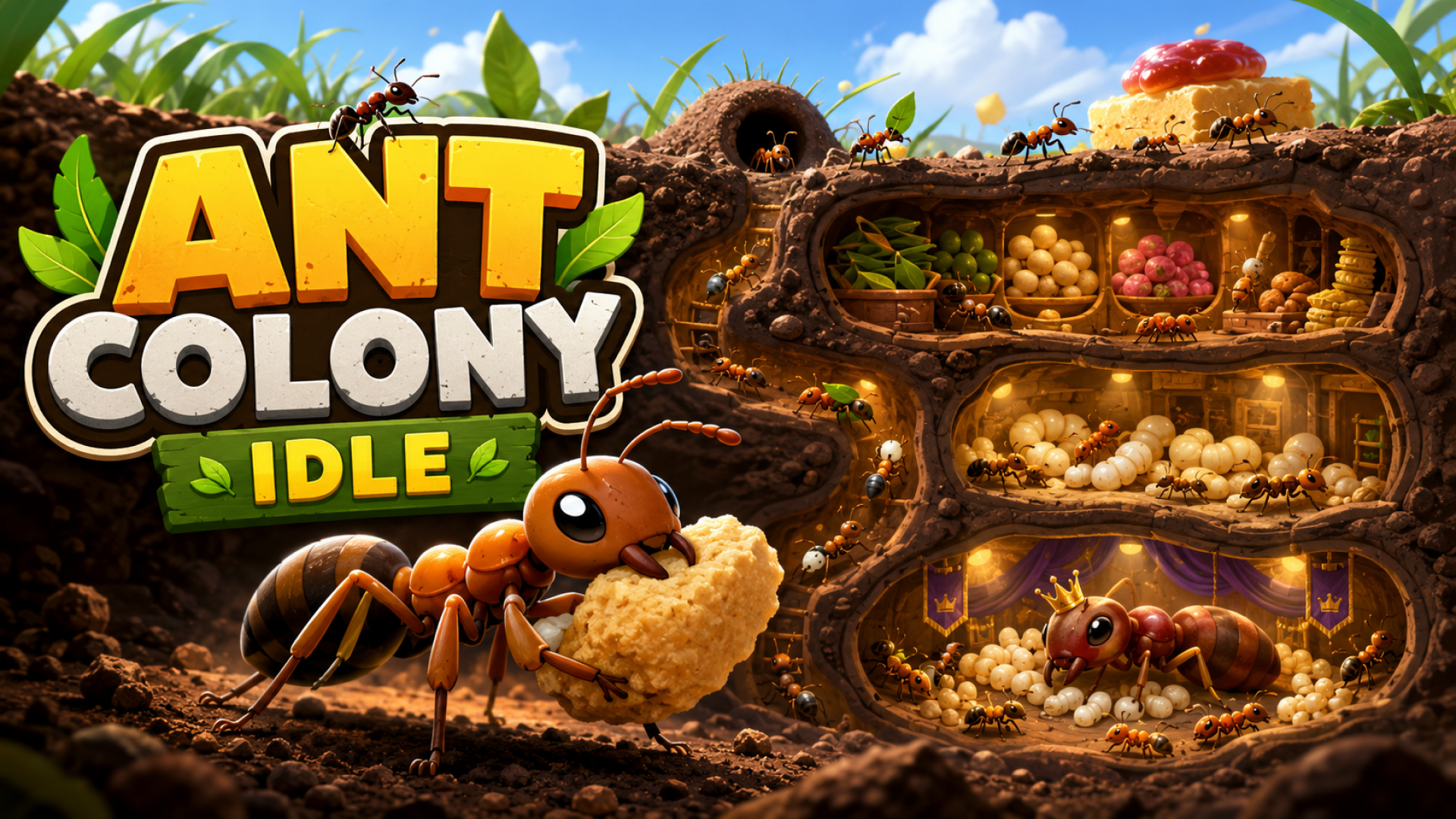 Ant Colony Idle kapak resmi