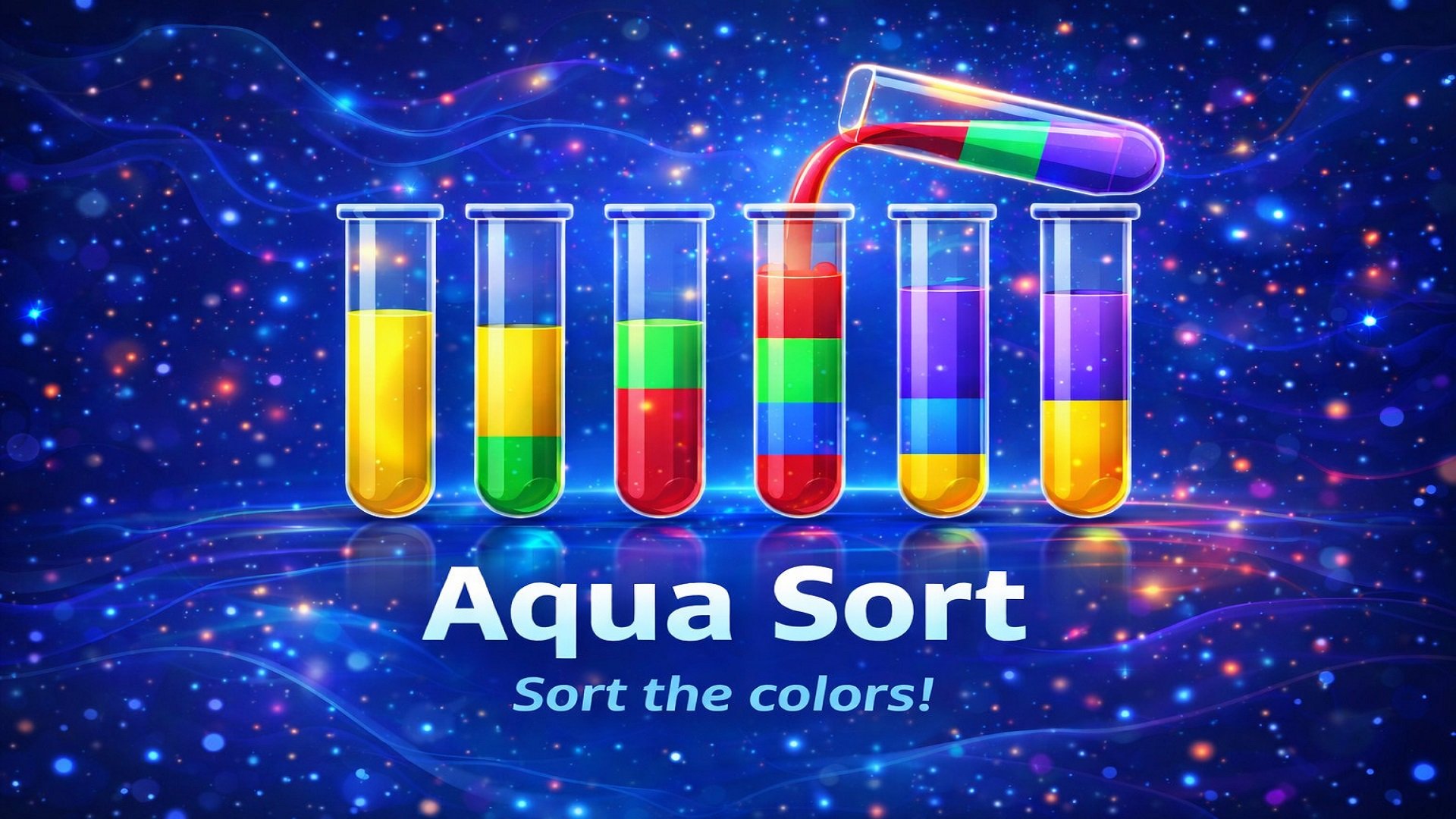 Aqua Sort: Water Color Puzzle