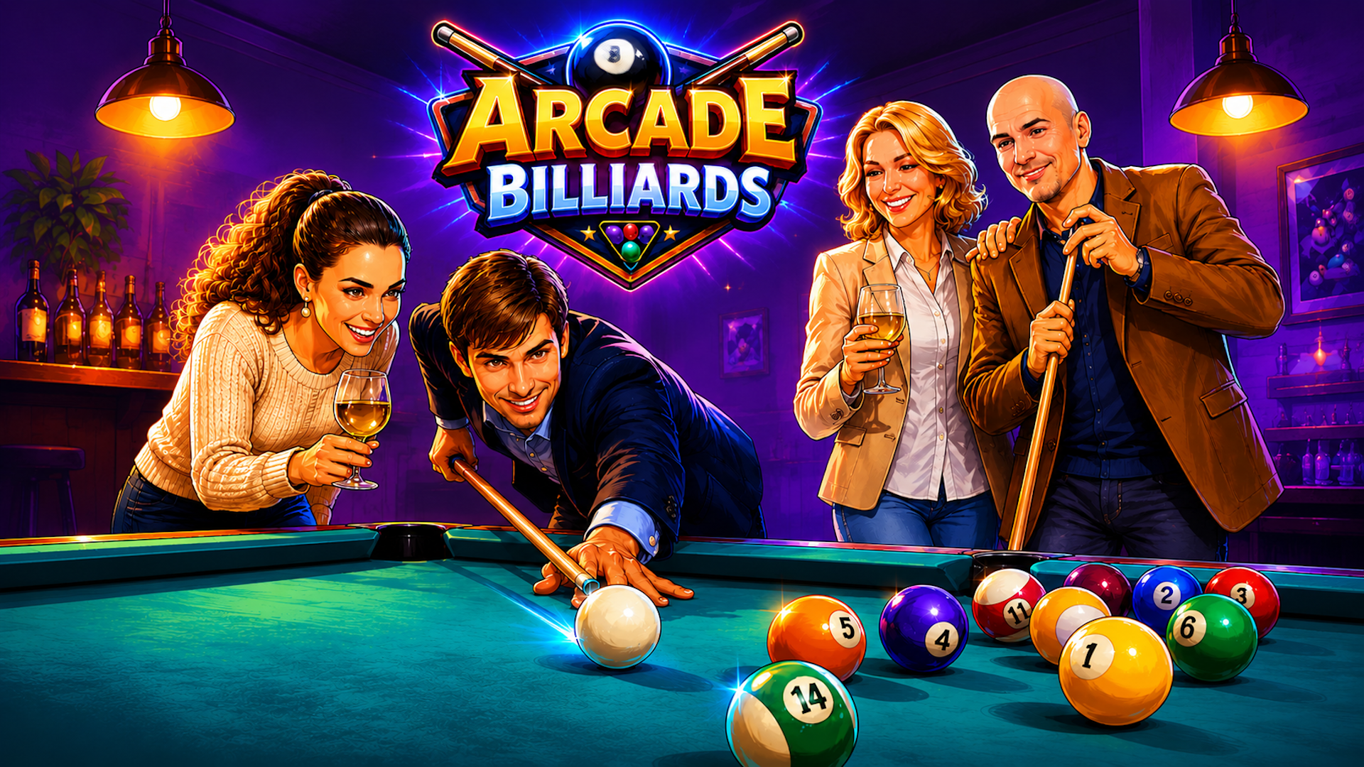 Arcade Billiards cover art