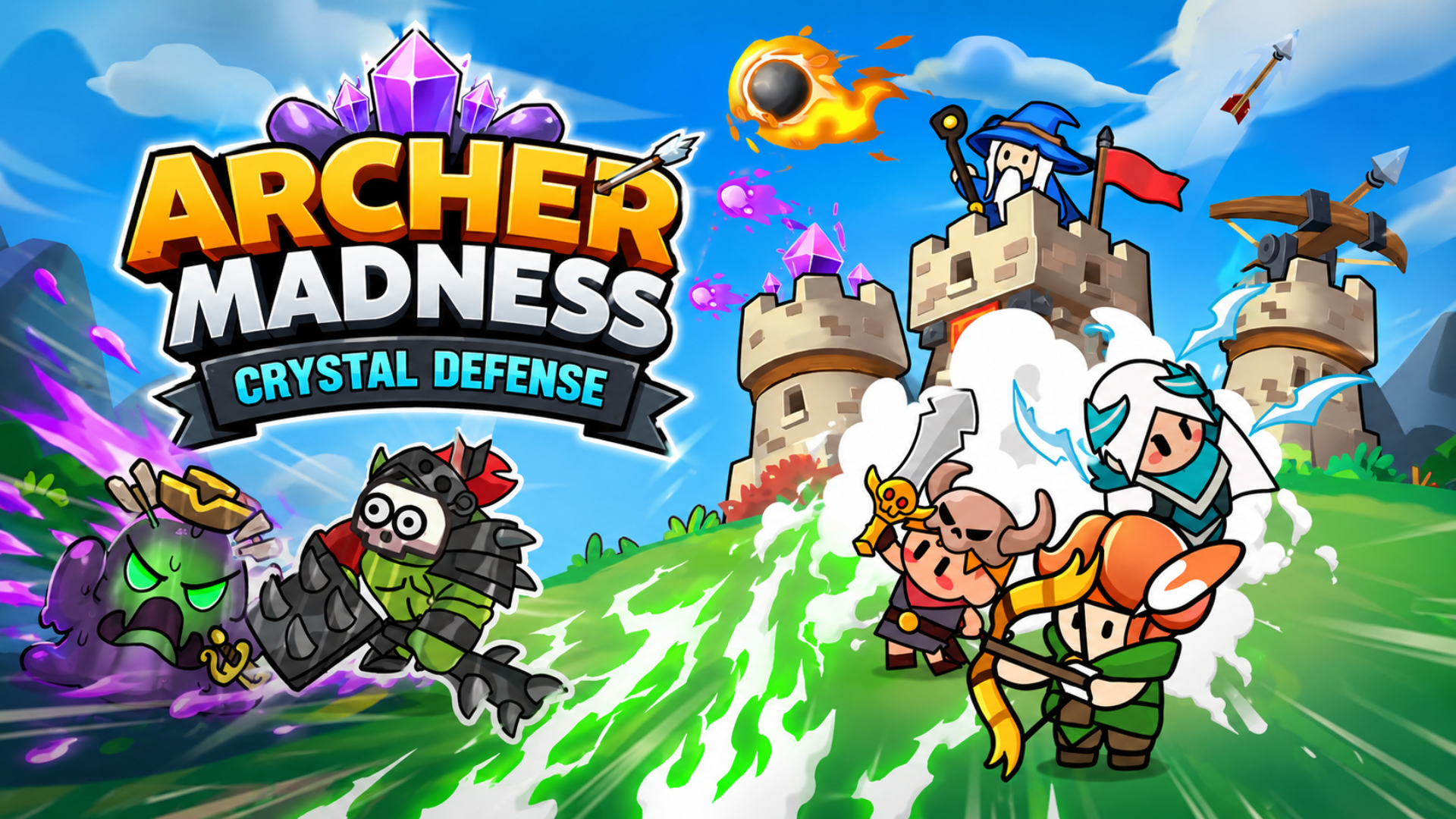 Copertina di Archer Madness: Crystal Defense