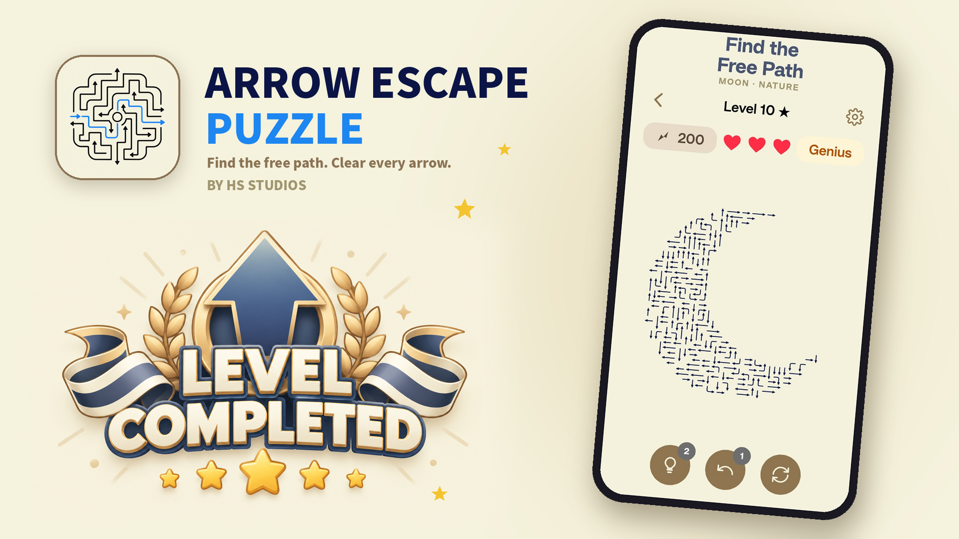 Okładka ARROW ESCAPE PUZZLE