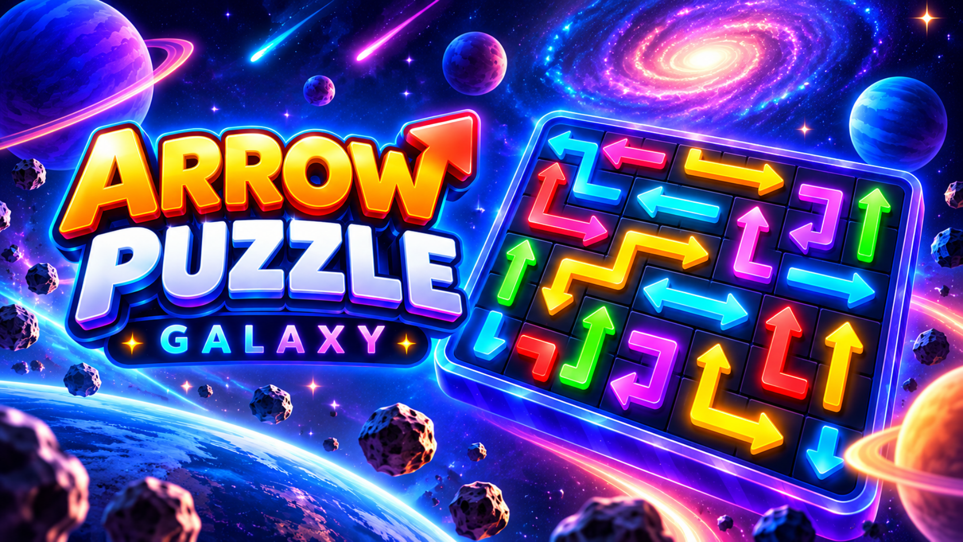 Arrow Puzzle Galaxy cover art