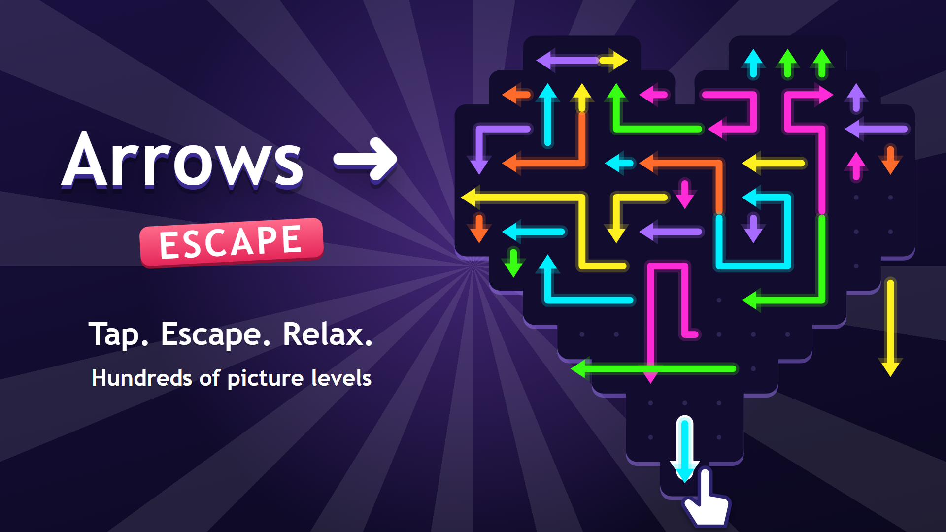 Arrows: Escape - Tap Puzzle cover art