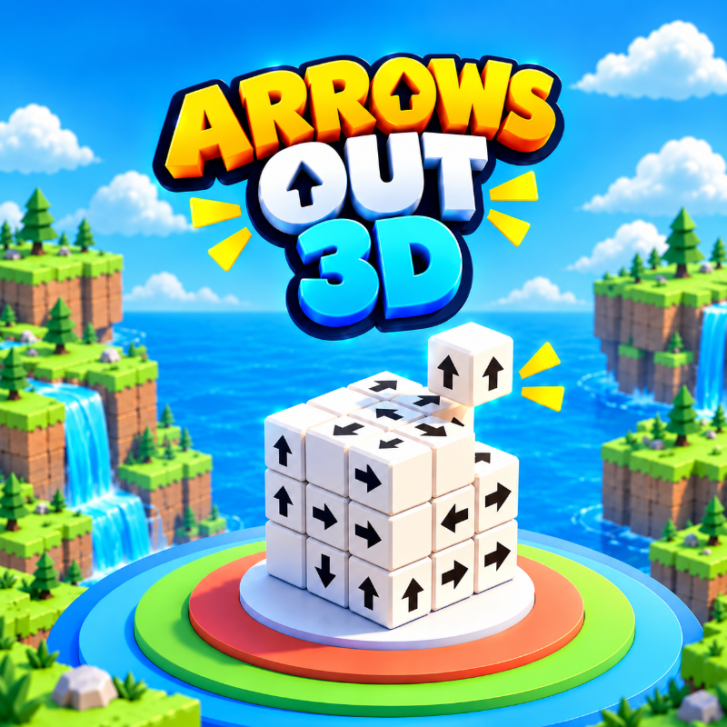 Arrows Out 3D - Logic Puzzles puzzle game thumbnail