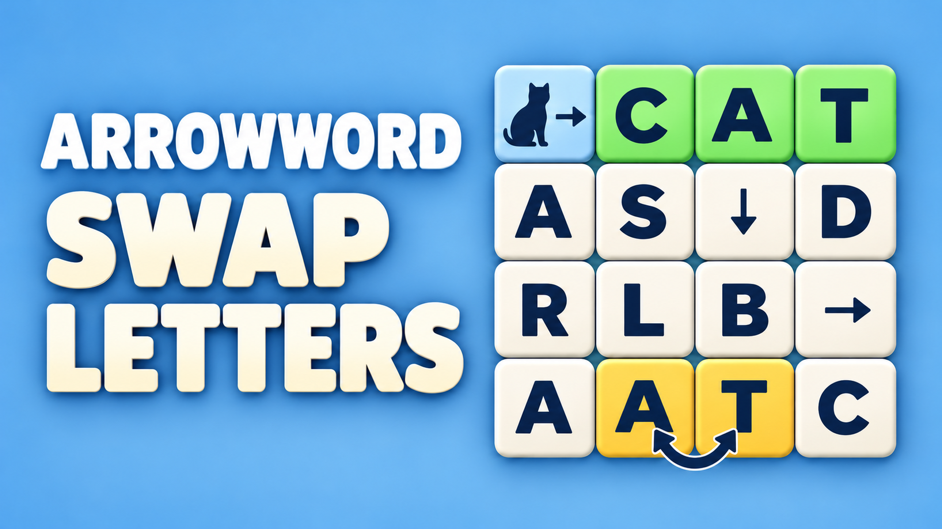 Arrowword: Swap Letters