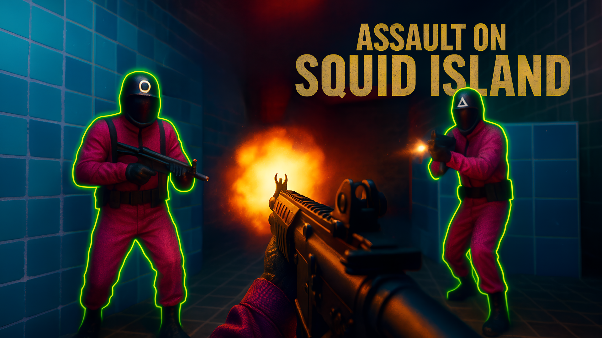 Assault on Squid Island kapak resmi
