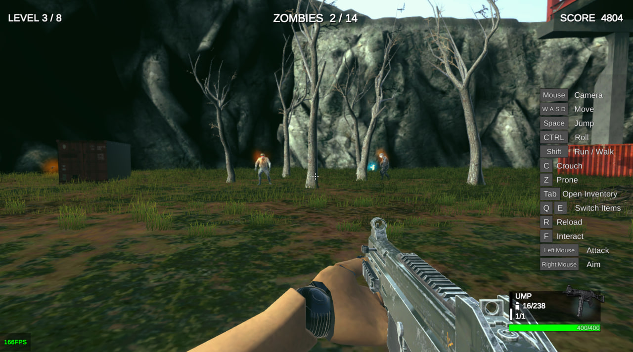 Attack Of Zombies screenshot 1