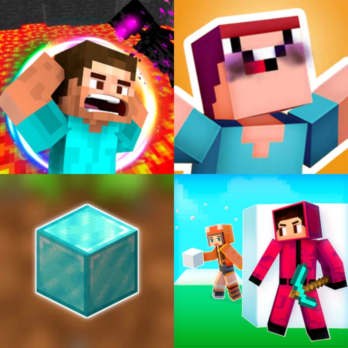 Minecraft games for kids