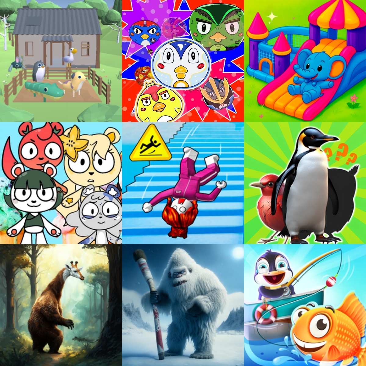 Jeux Pingouin