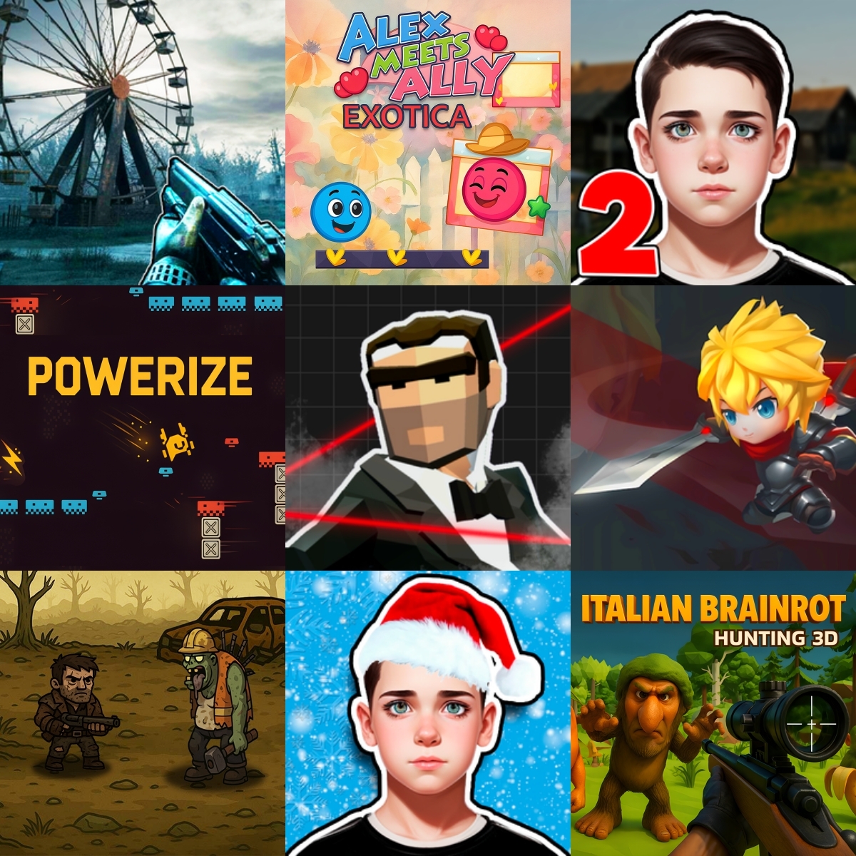 Action adventure games
