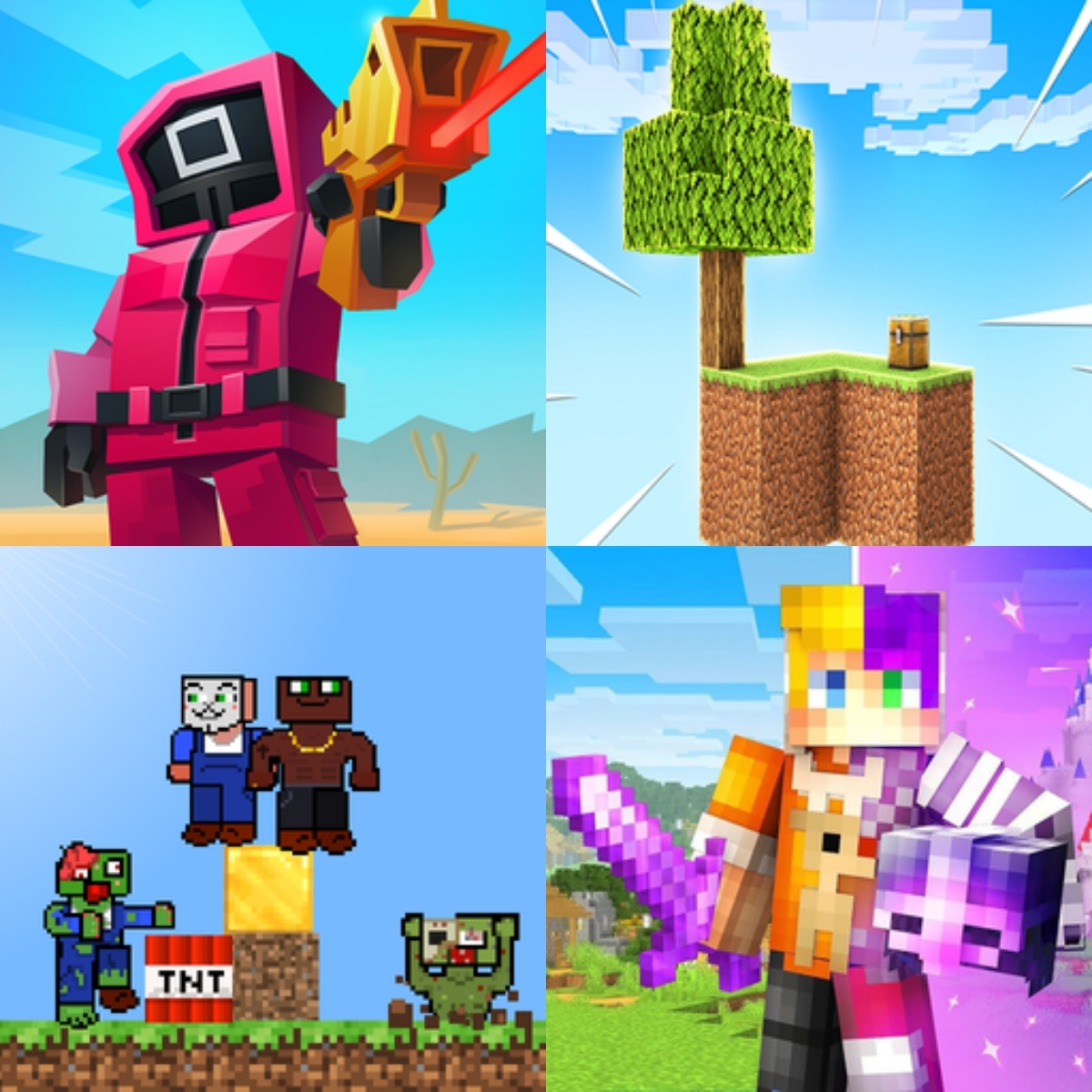 Permainan Minecraft Bertahan Hidup