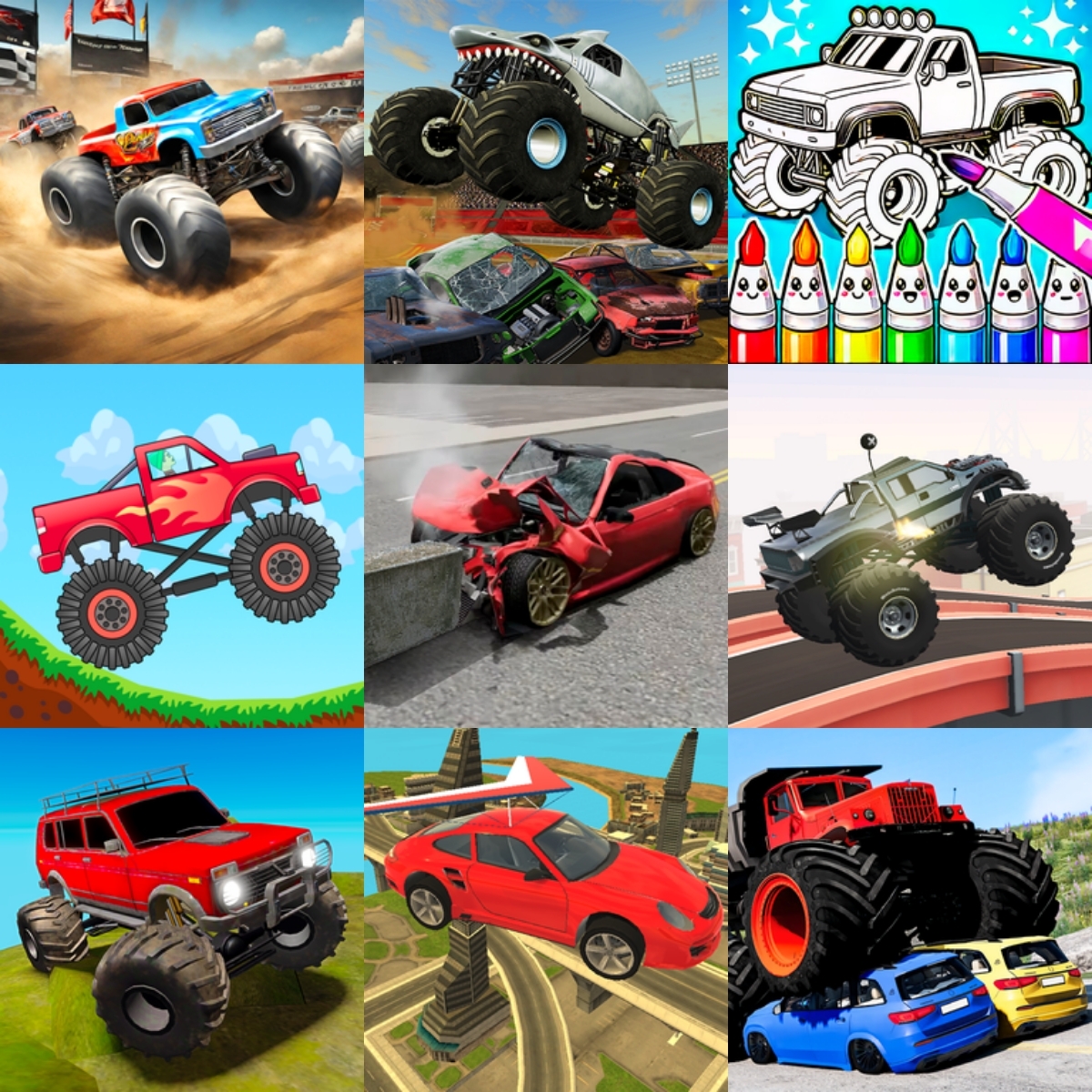 Jogos Monster Truck