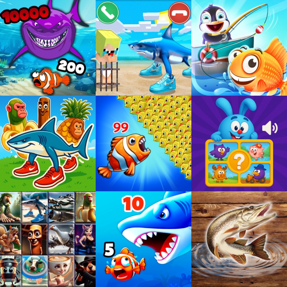 Giochi di Squali