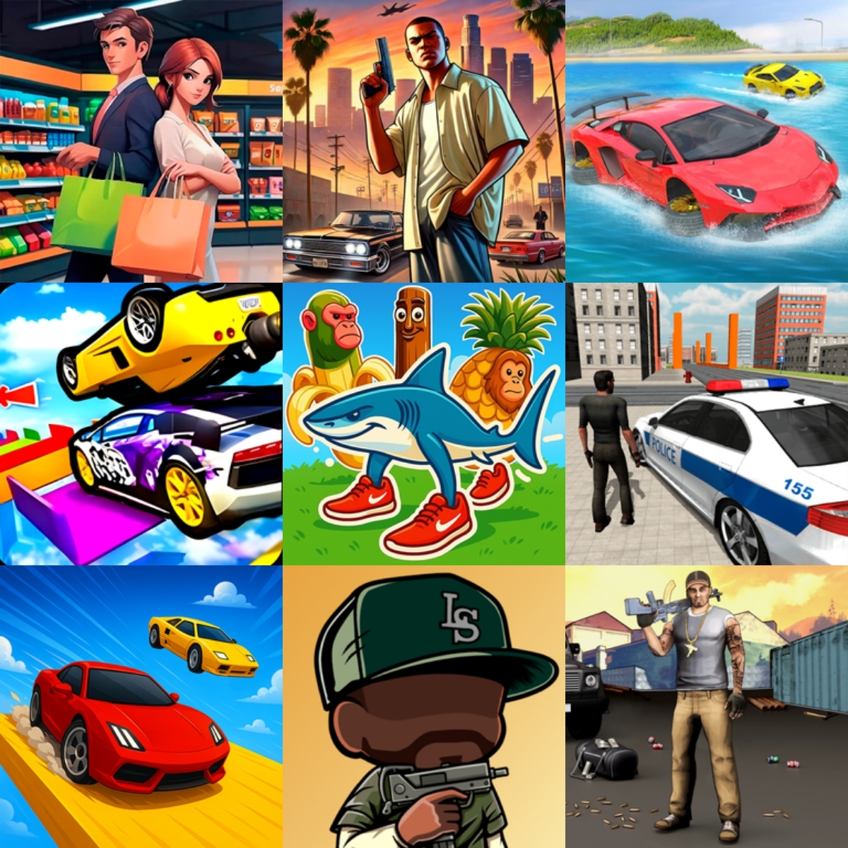Jogos GTA