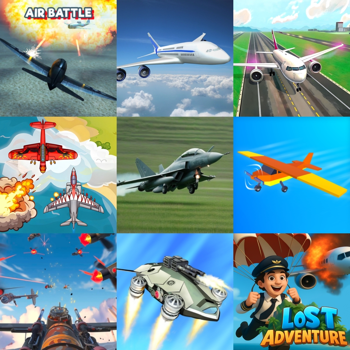 Jeux d'Avion