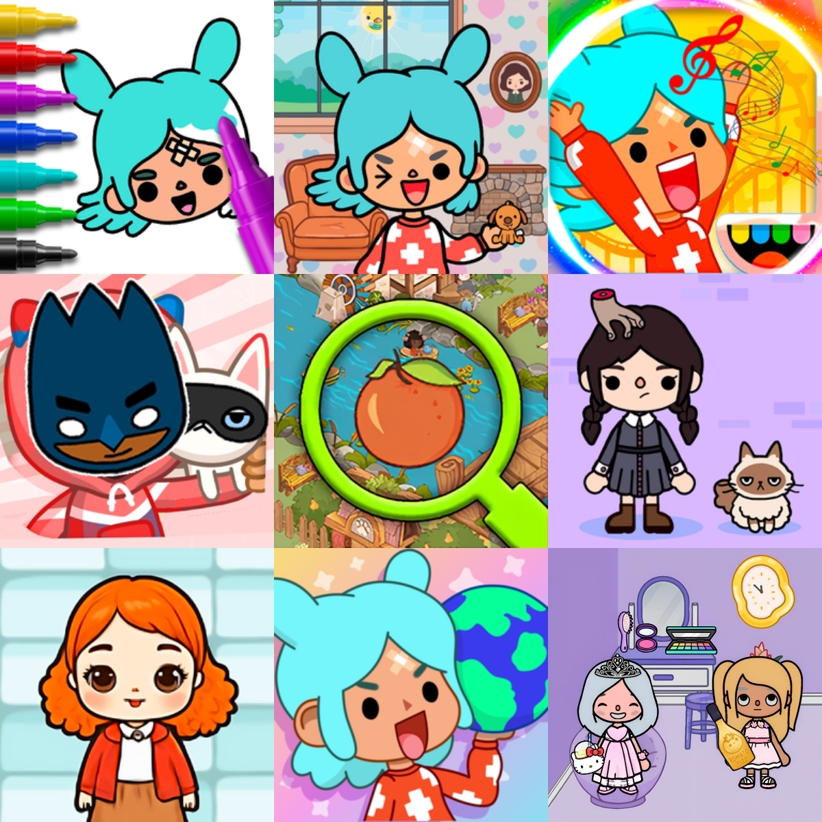 Toca Boca games