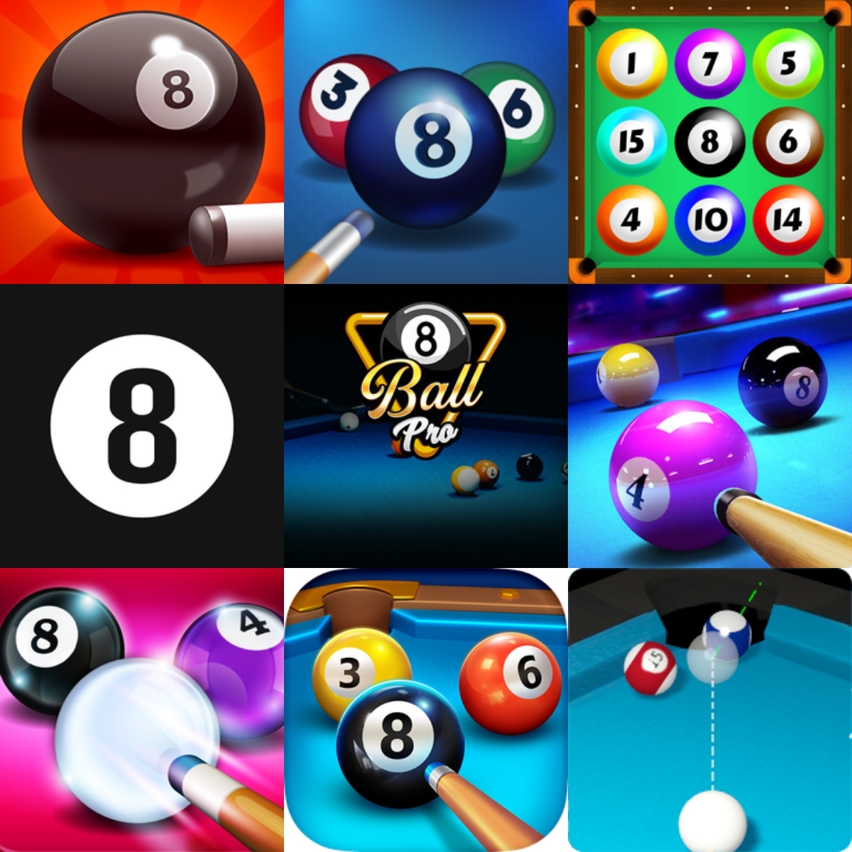 8 Ball Pool Games