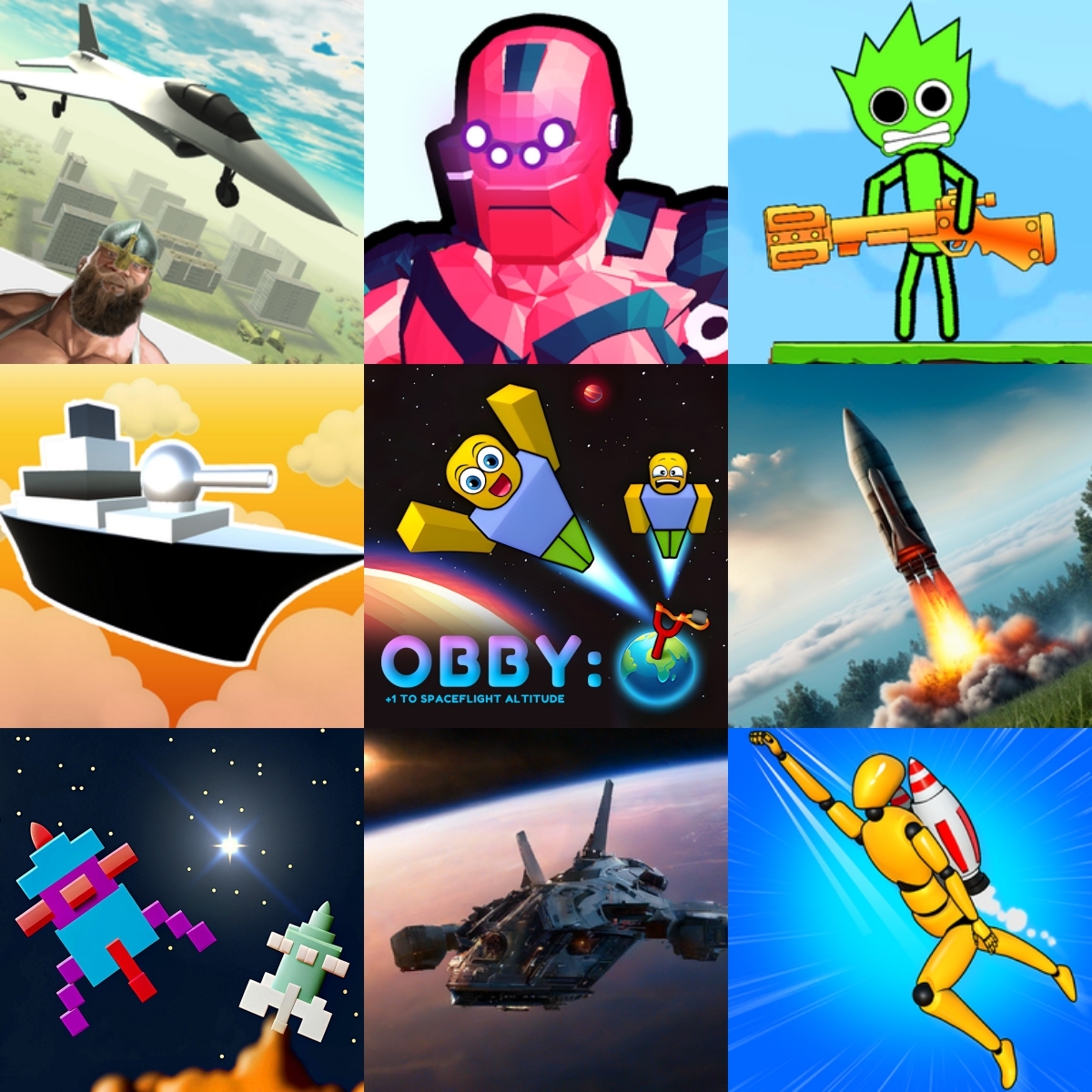 Spiele Raketenspiele