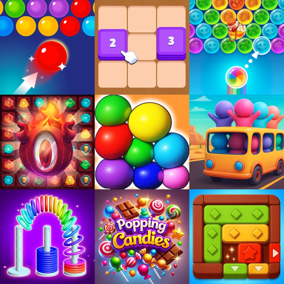 Juegos de Combinación de Colores