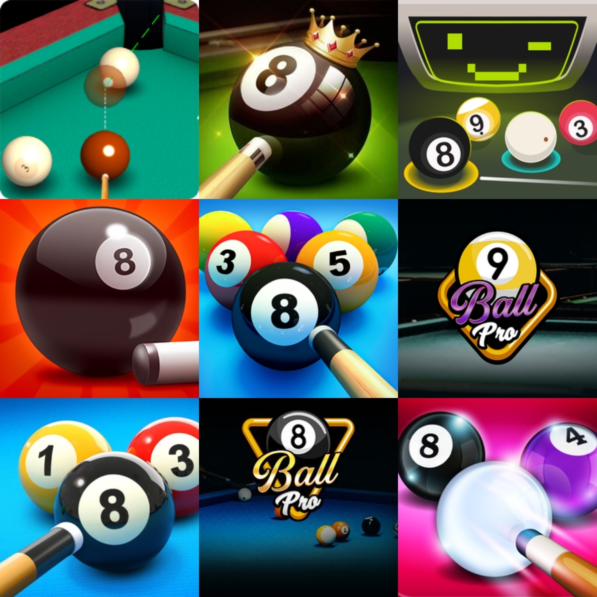 2 player pool games
